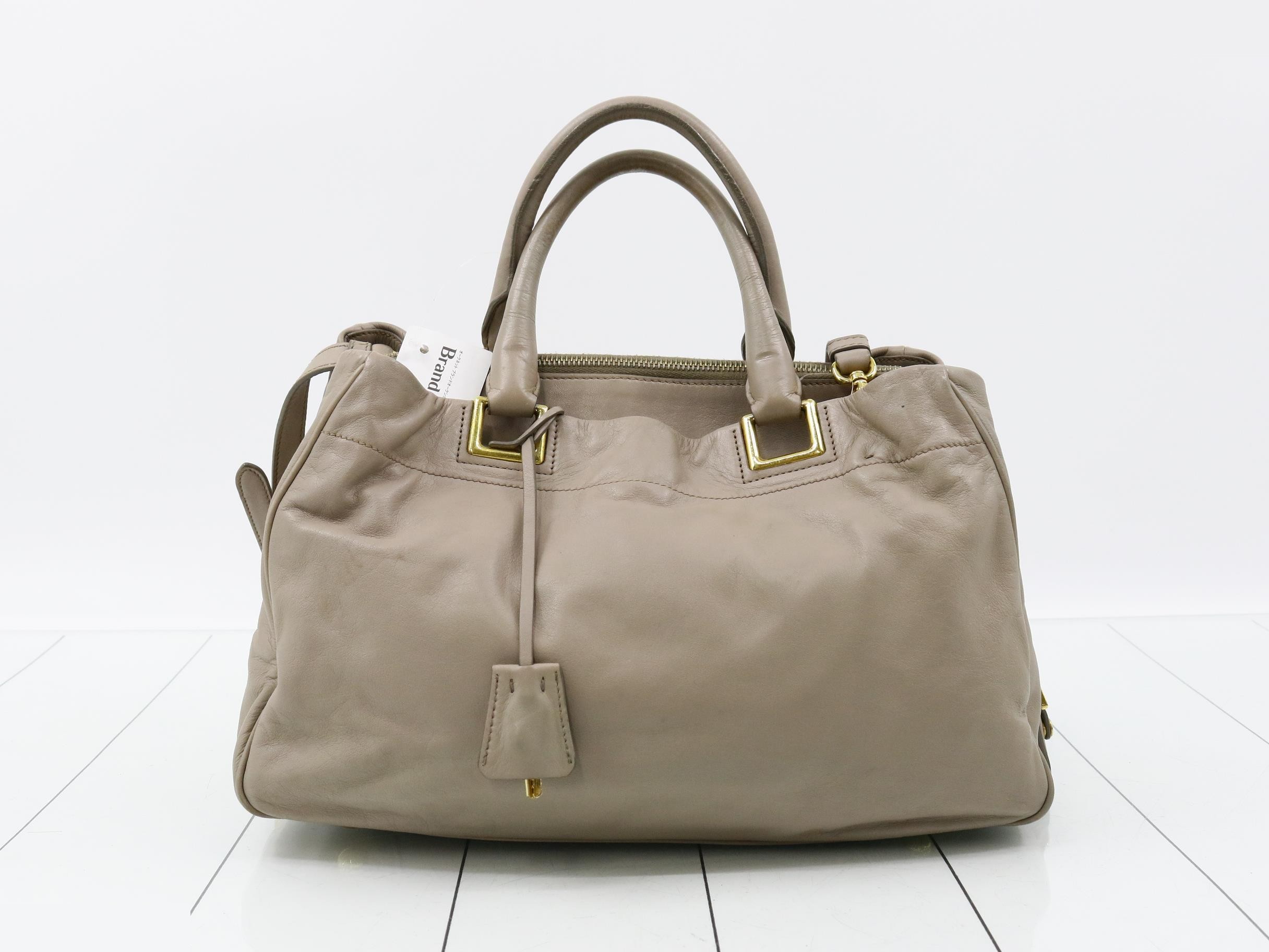 Leather Logo 2-Way Shoulder/Handbag — view 2