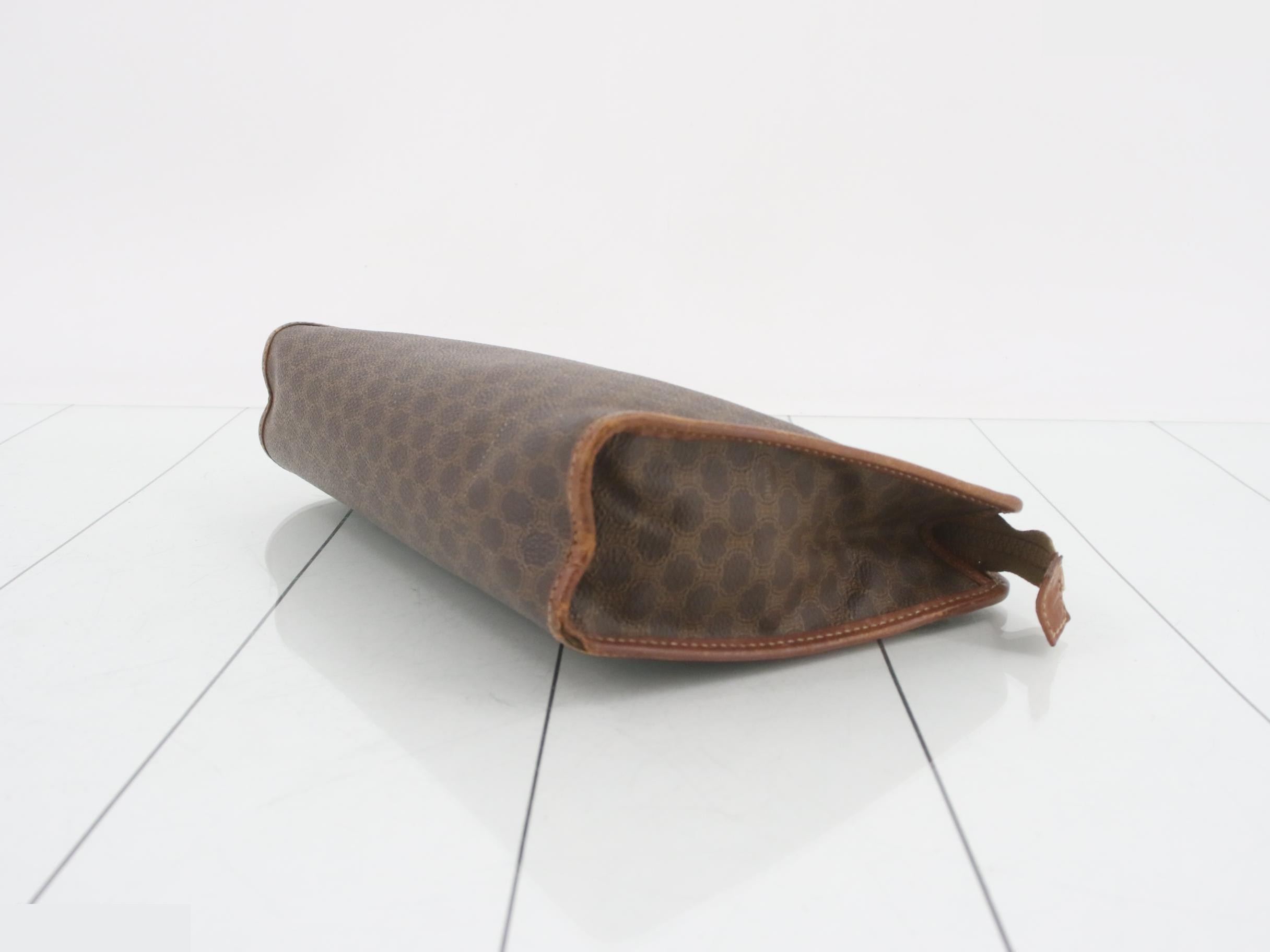 Macadam PVC/Leather Second Bag, Brown — view 6