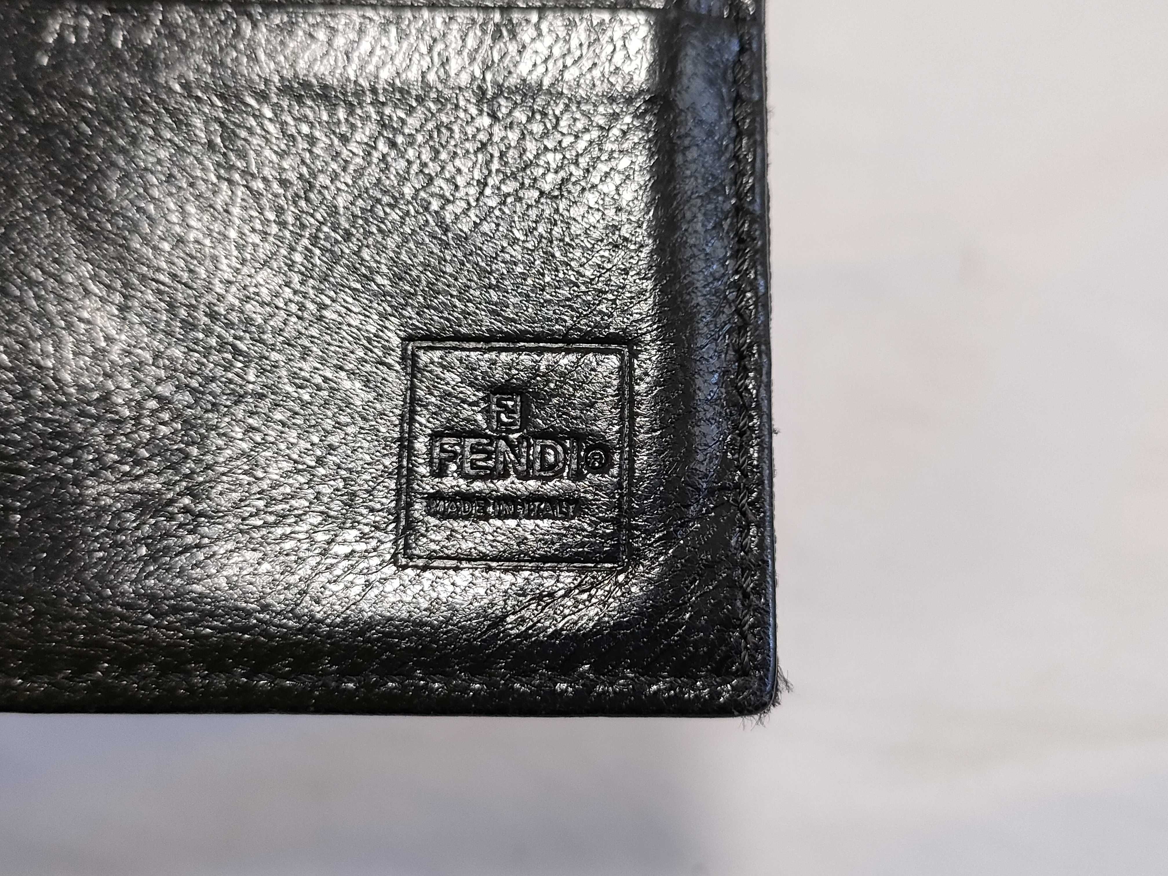 Zucca pattern Fendi wallet, foldable, 2 pieces, FF logo wallet — view 11