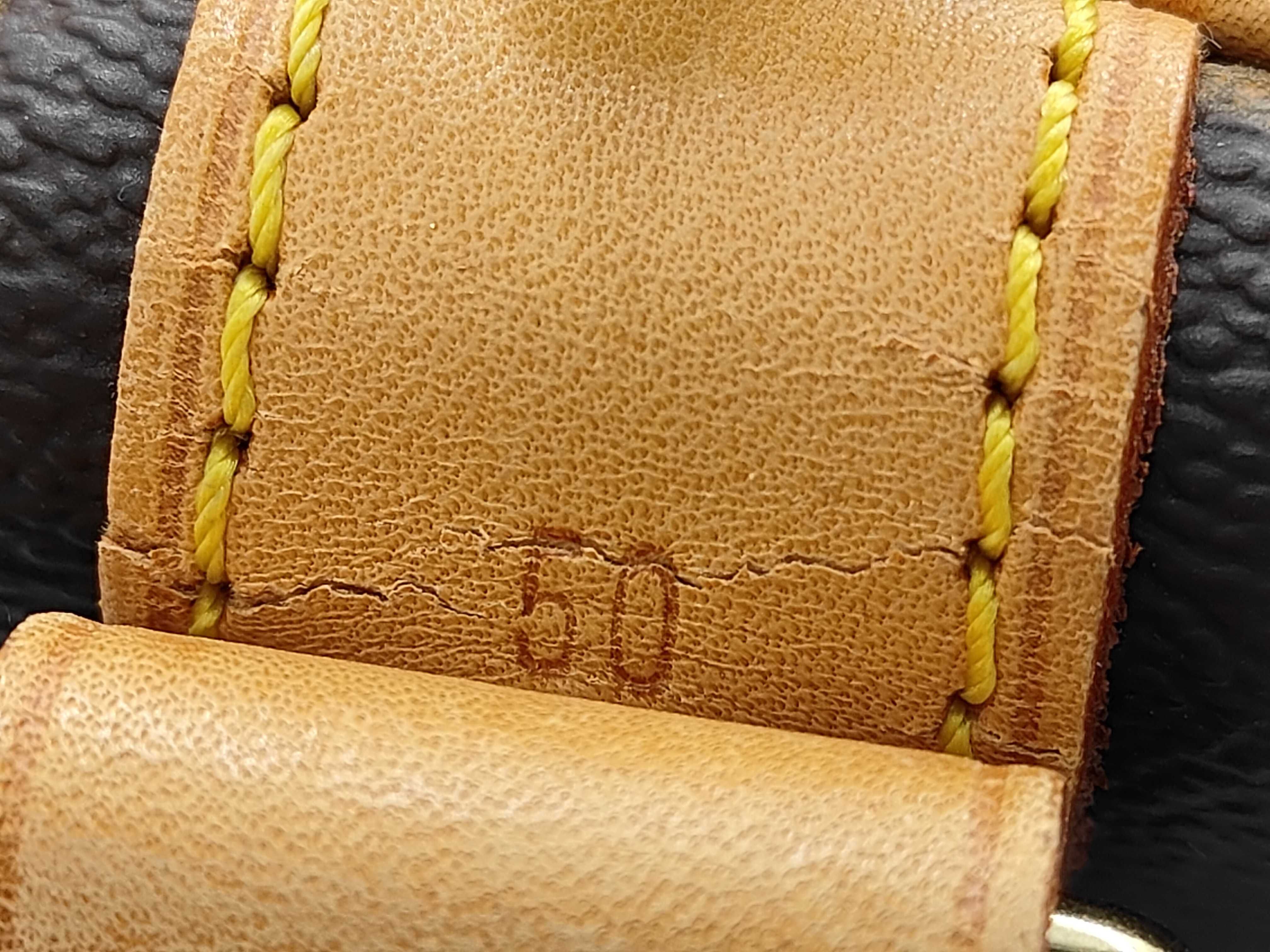Monogram Keepall Bandoulière 50 TH0967 Brown Boston Bag — view 15