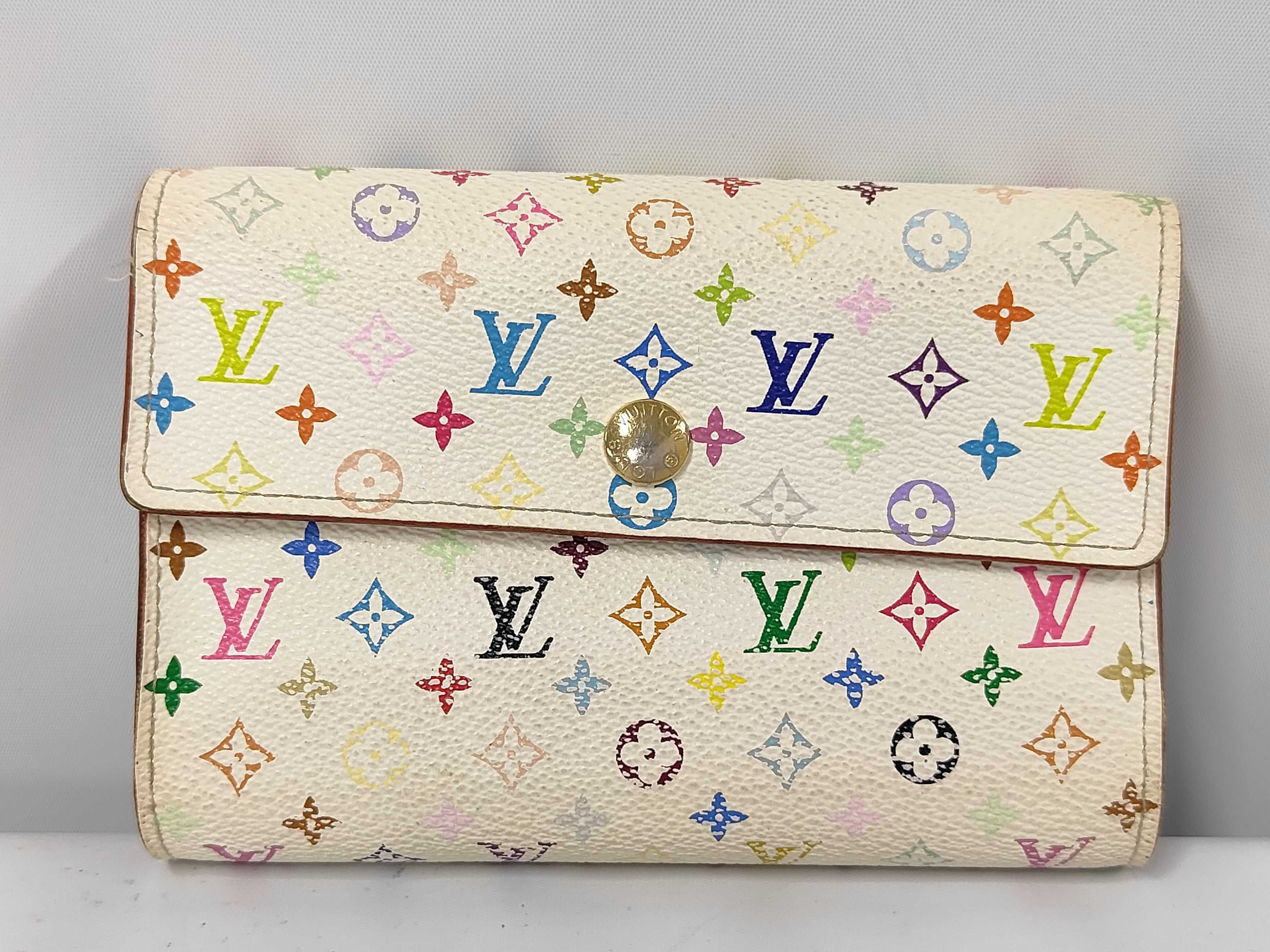 Portefeuille Alexandra Blanc Multicolor Wallet