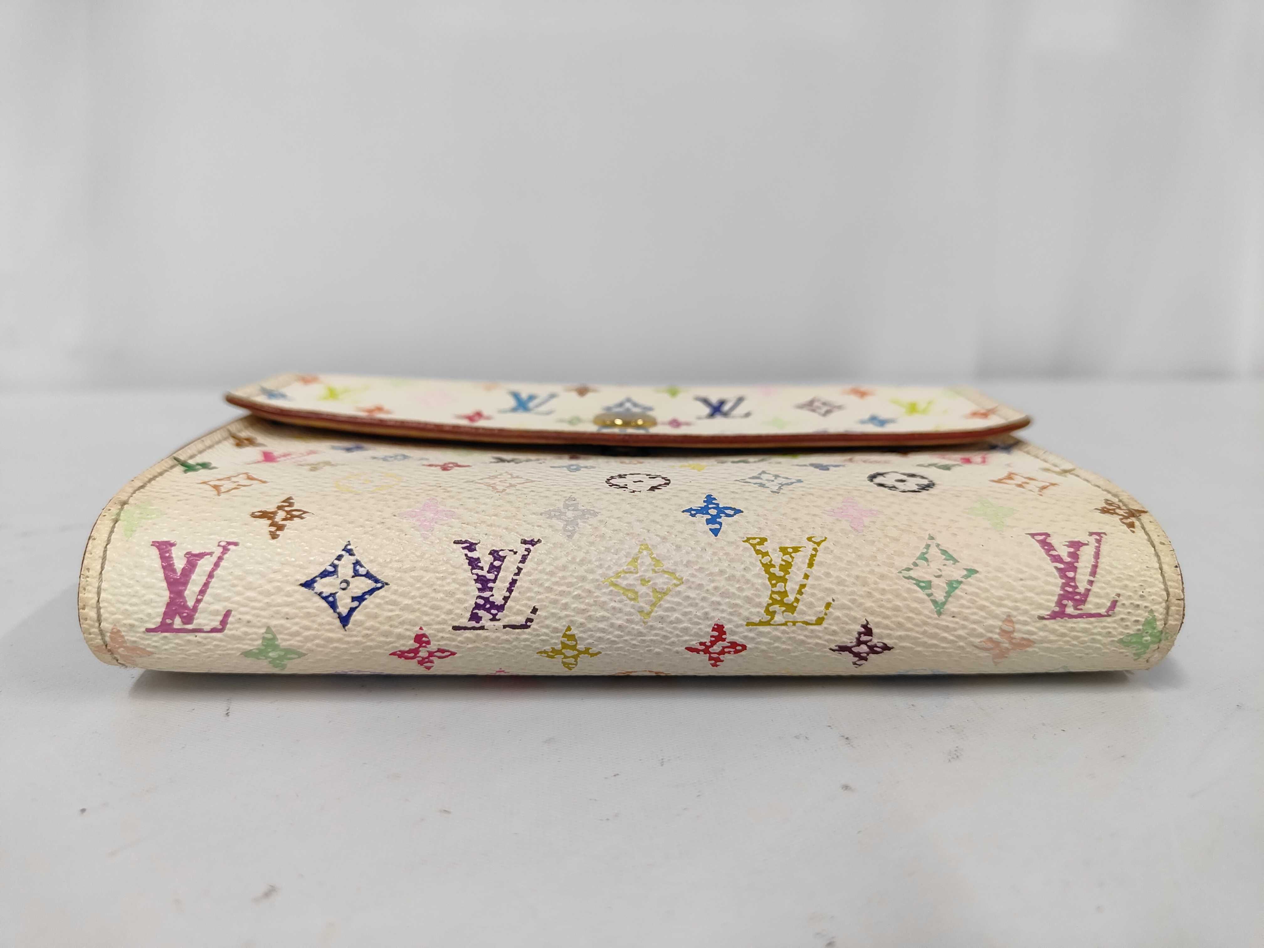 Portefeuille Alexandra Blanc Multicolor Wallet — view 4