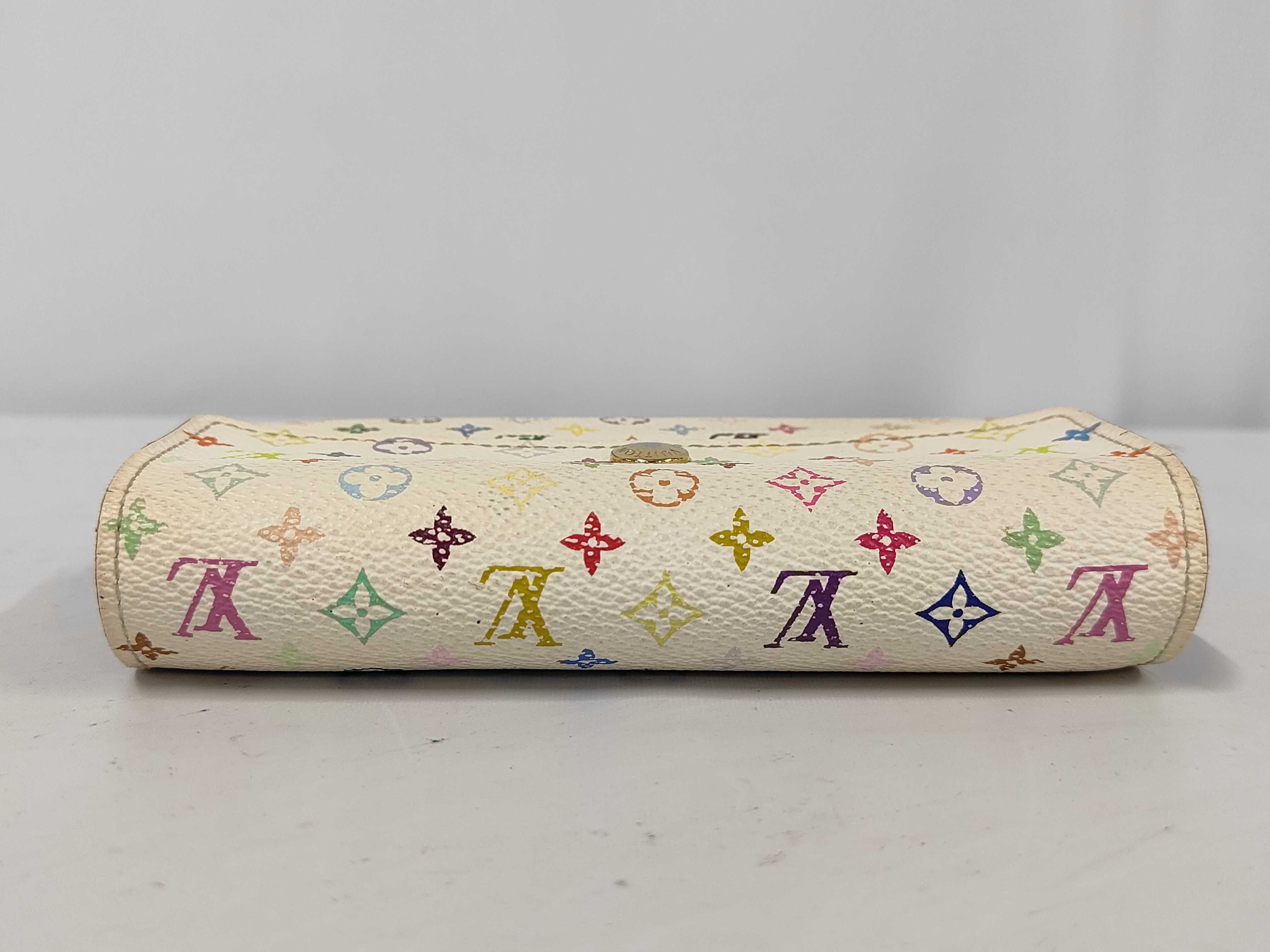 Portefeuille Alexandra Blanc Multicolor Wallet — view 6