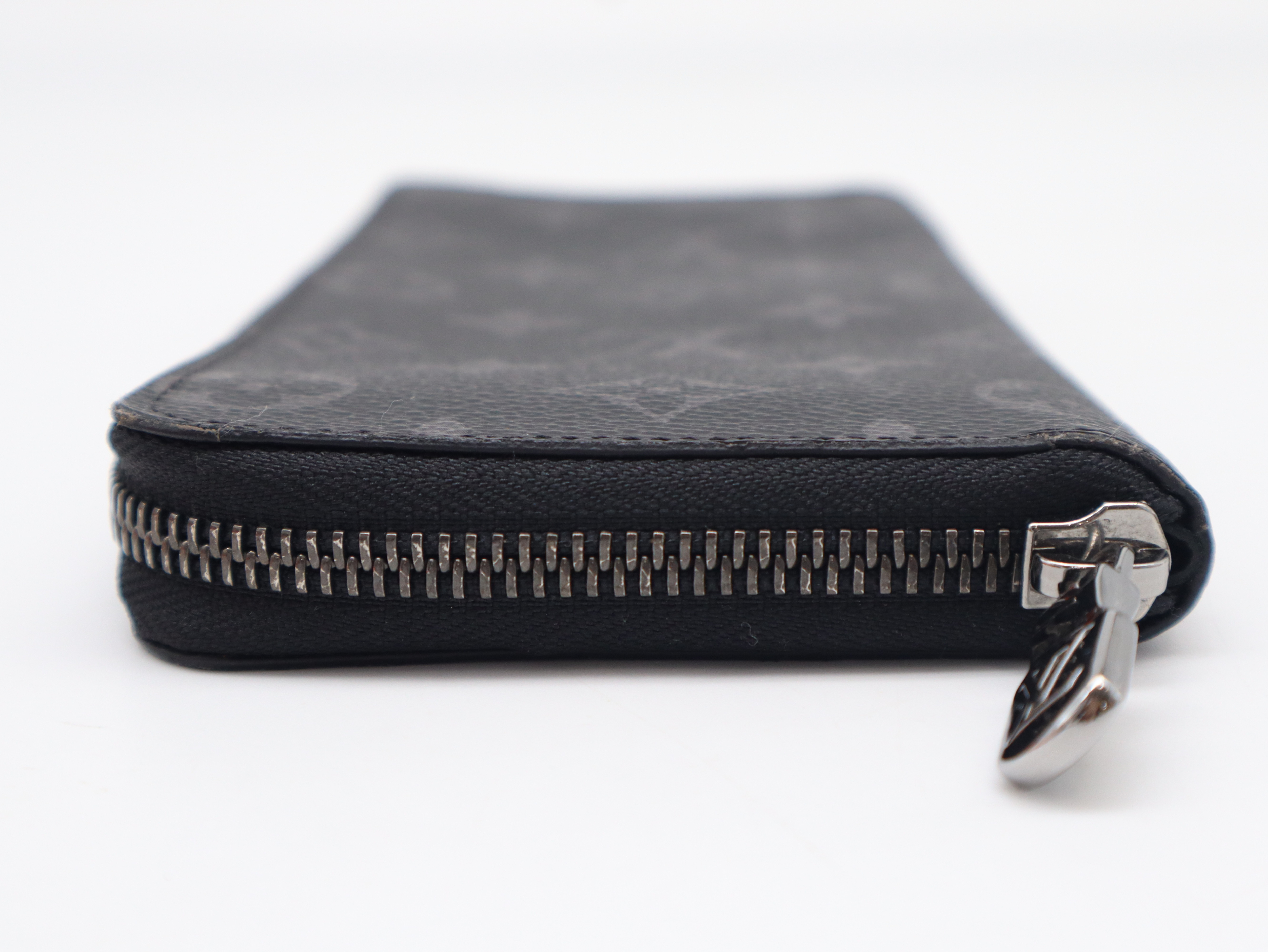 M62295 Monogram Eclipse Zippy Wallet Vertical, RFID tested, with box and dust bag. — view 3