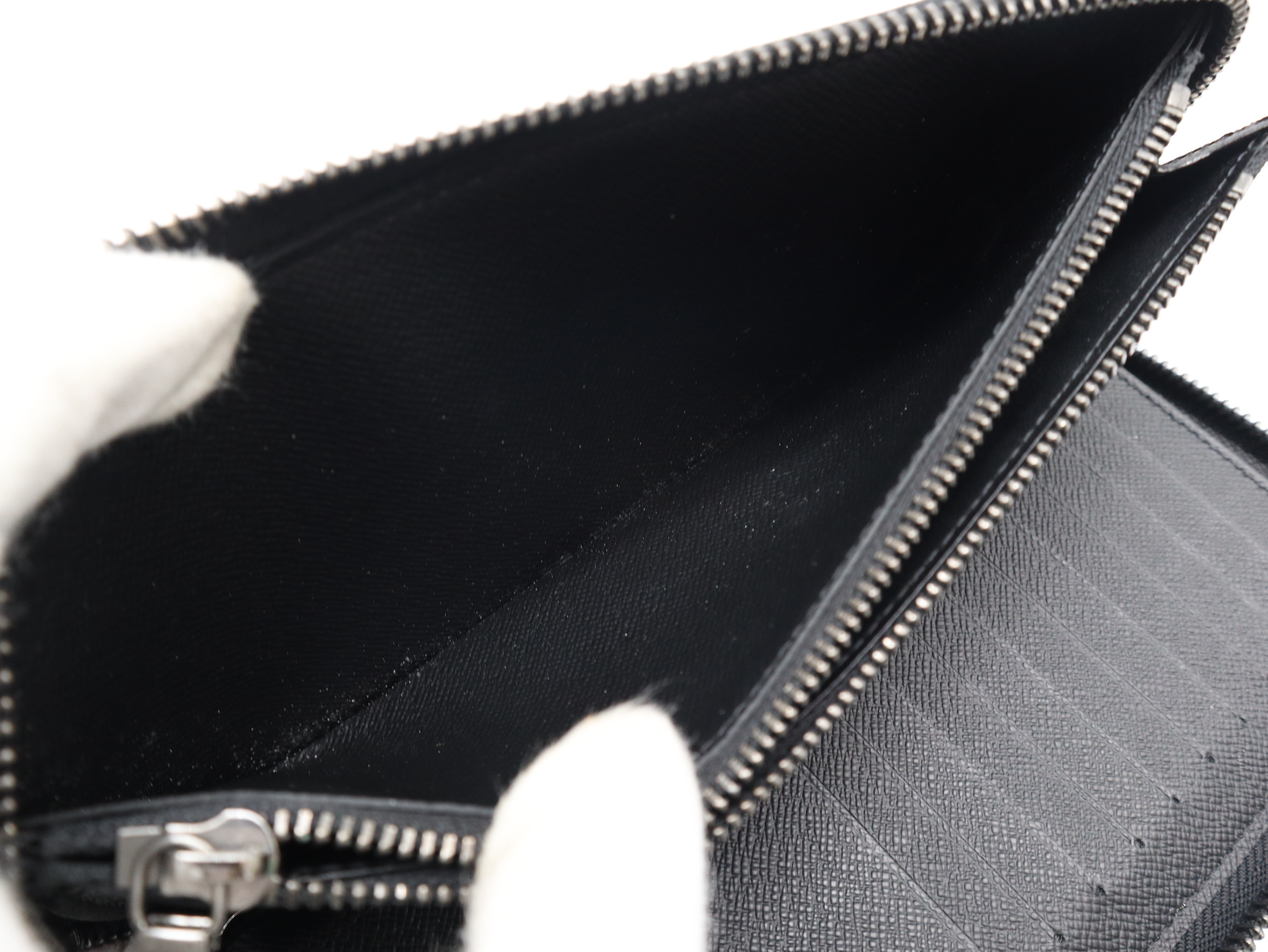 M62295 Monogram Eclipse Zippy Wallet Vertical, RFID tested, with box and dust bag. — view 9