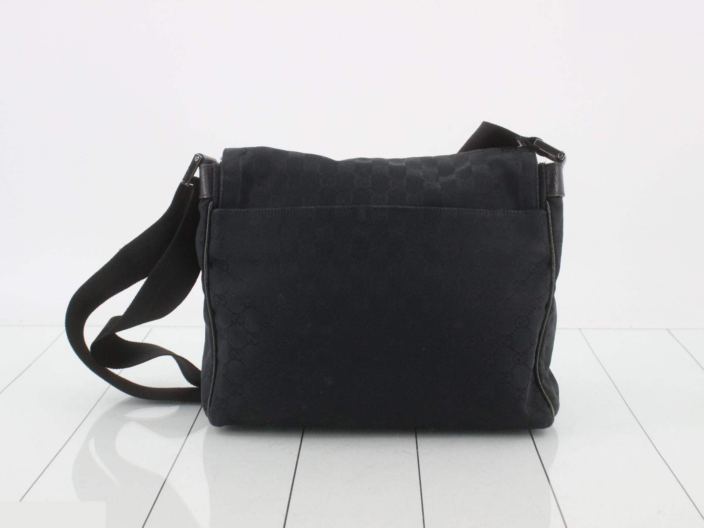 canvas shoulder bag, black, 146236, 497717 — view 2
