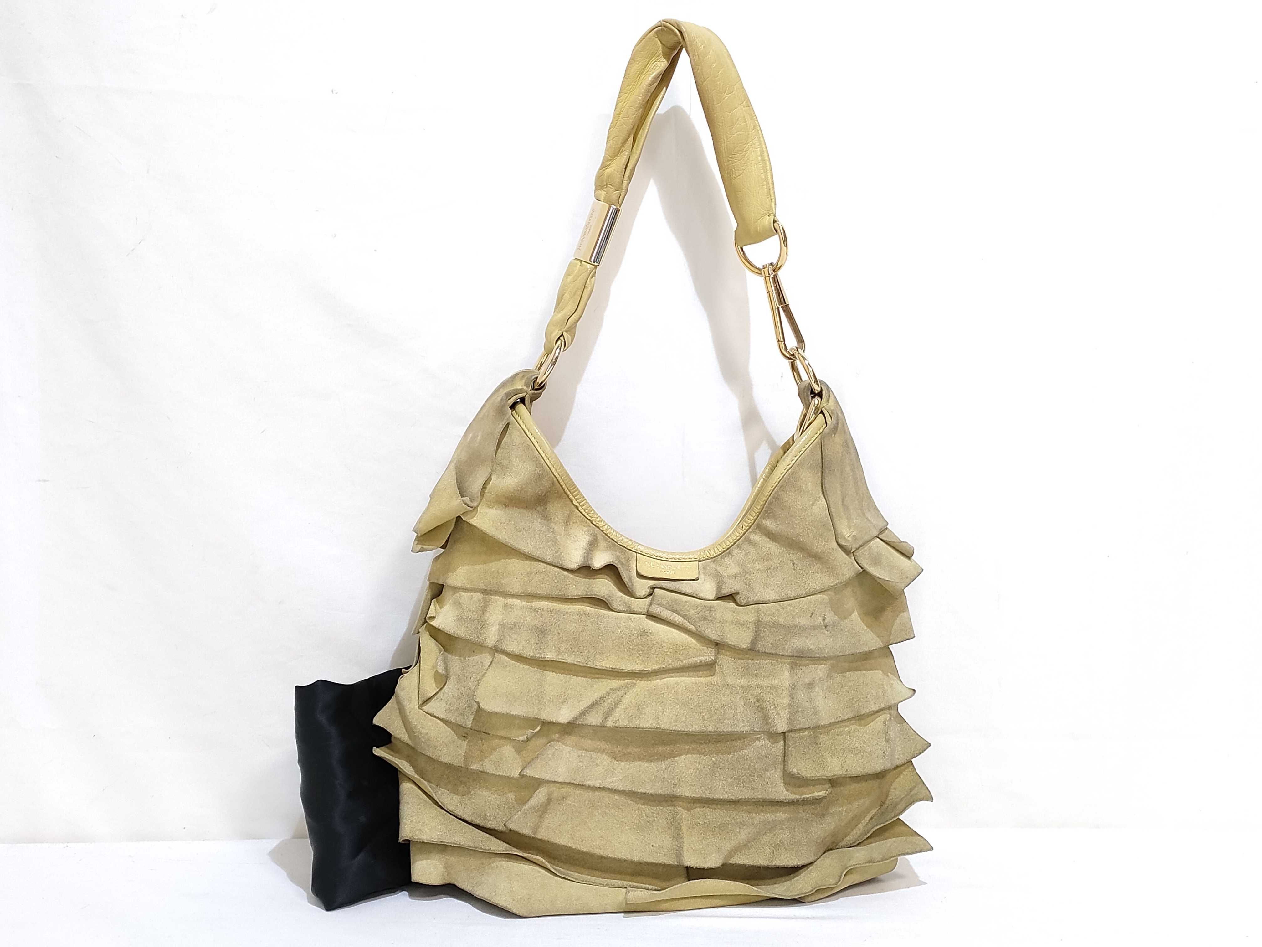 handbag, Saint-Tropez suede handbag