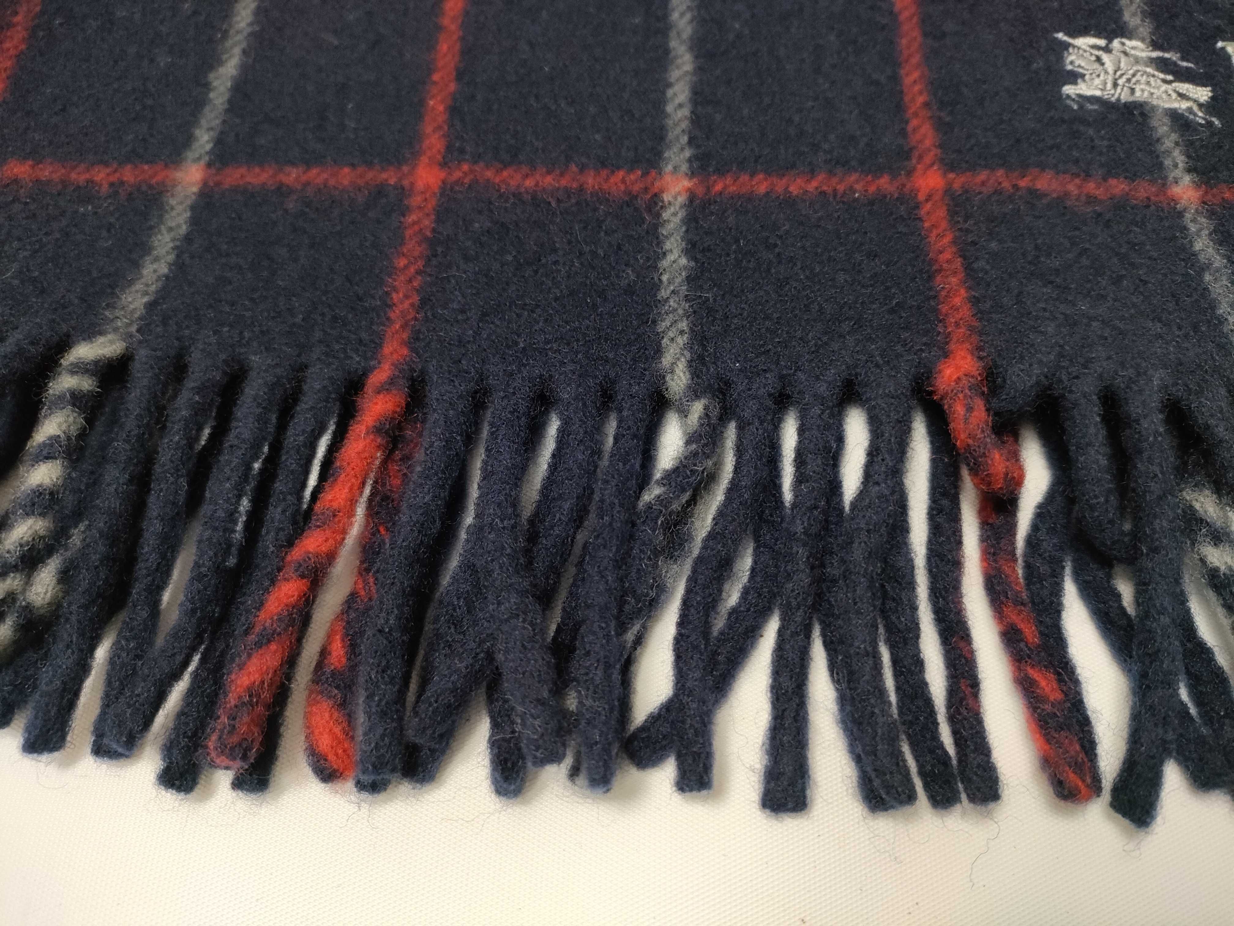 Nova Check Navy Shawl, Lap Blanket, and Other Accessories — view 3