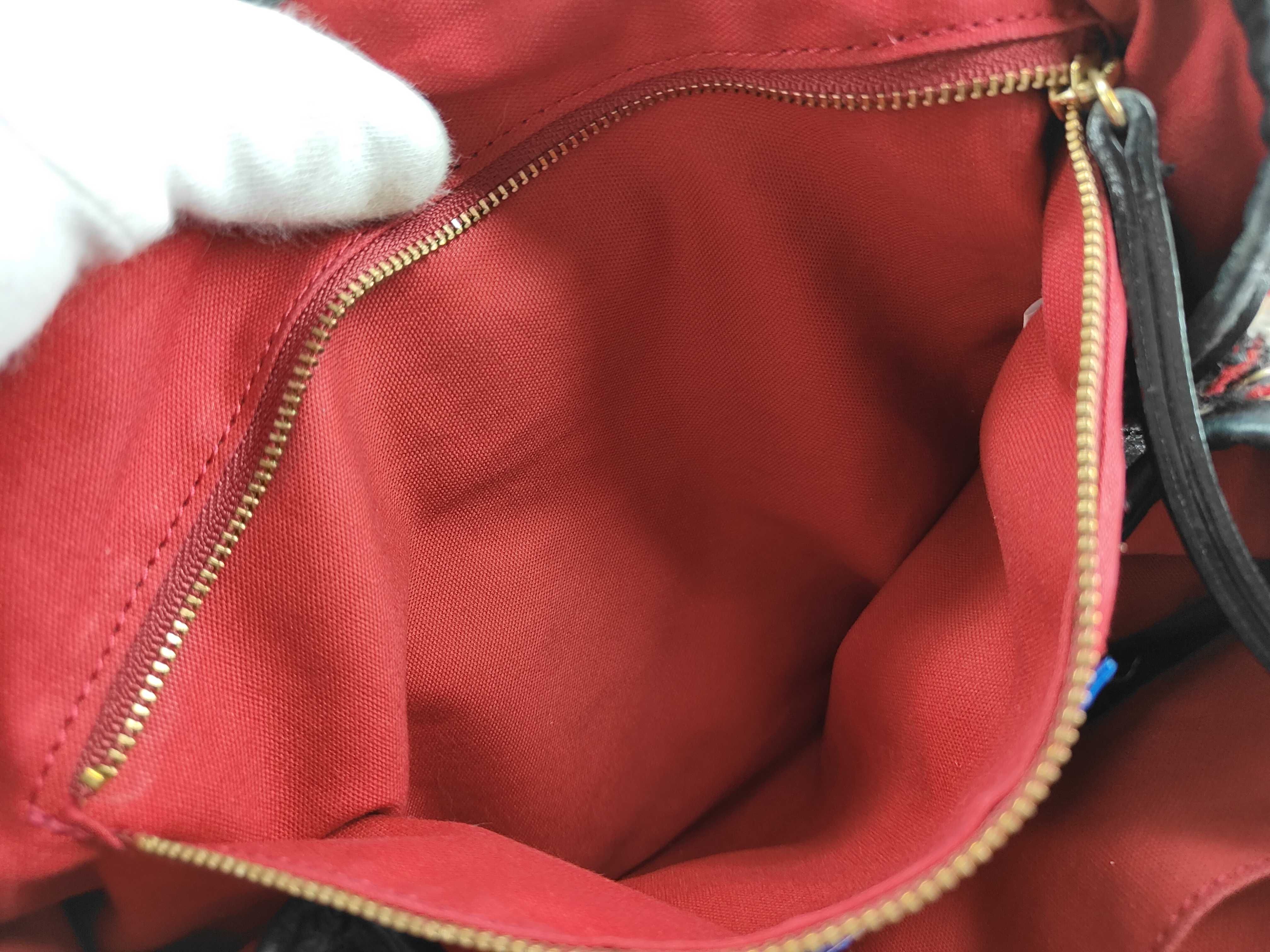 Blue Label Burberry Wool Check Handbag Shoulder Bag — view 13