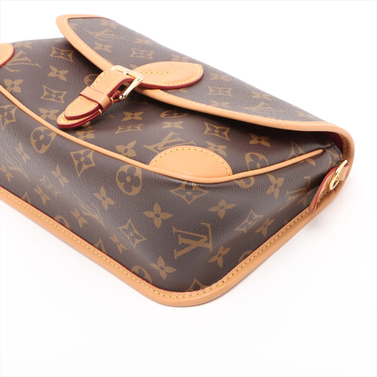 Monogram Diane NM PM M46049 Brown Family Sale RFID detected — view 3