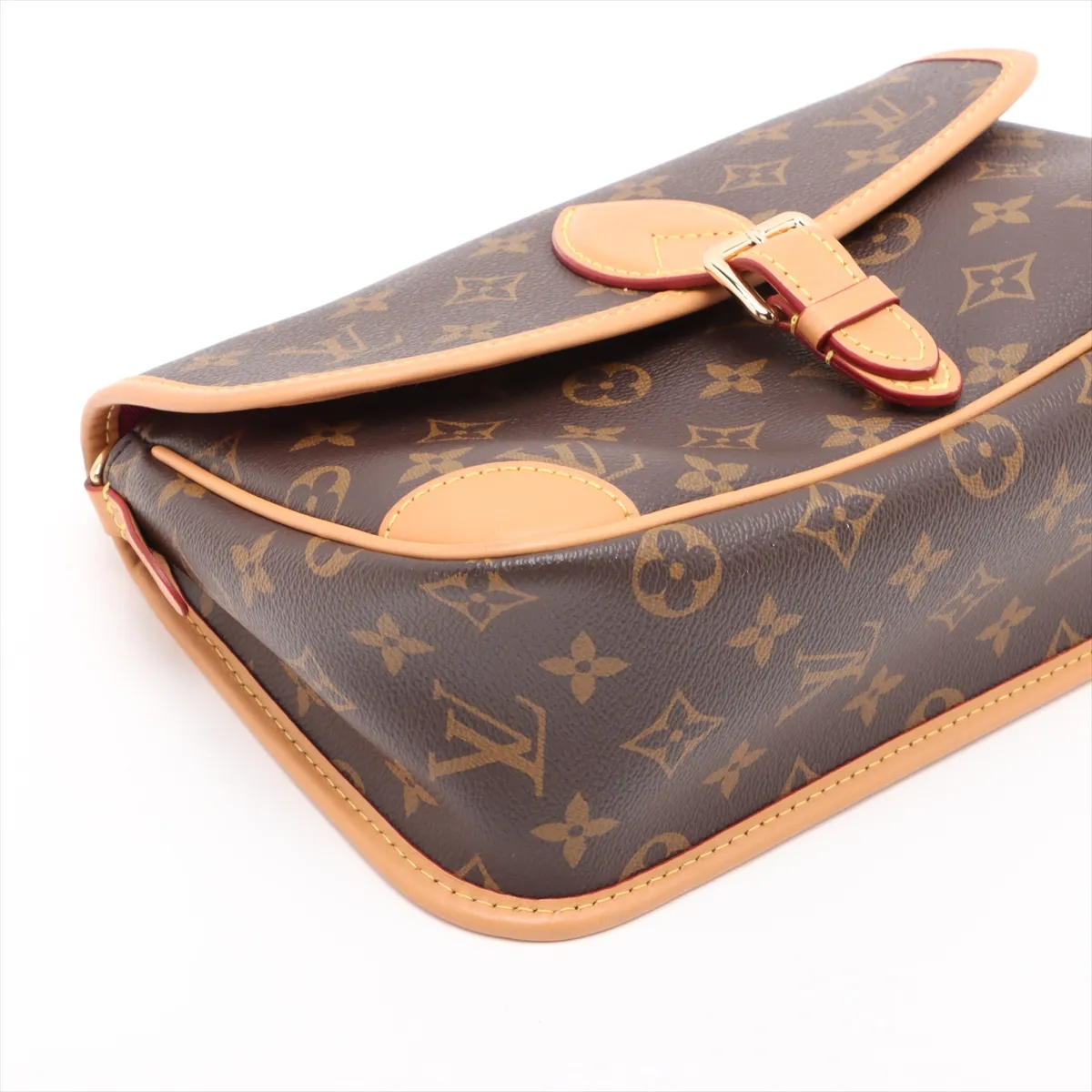 Monogram Diane NM PM M46049 Brown Family Sale RFID detected — view 4