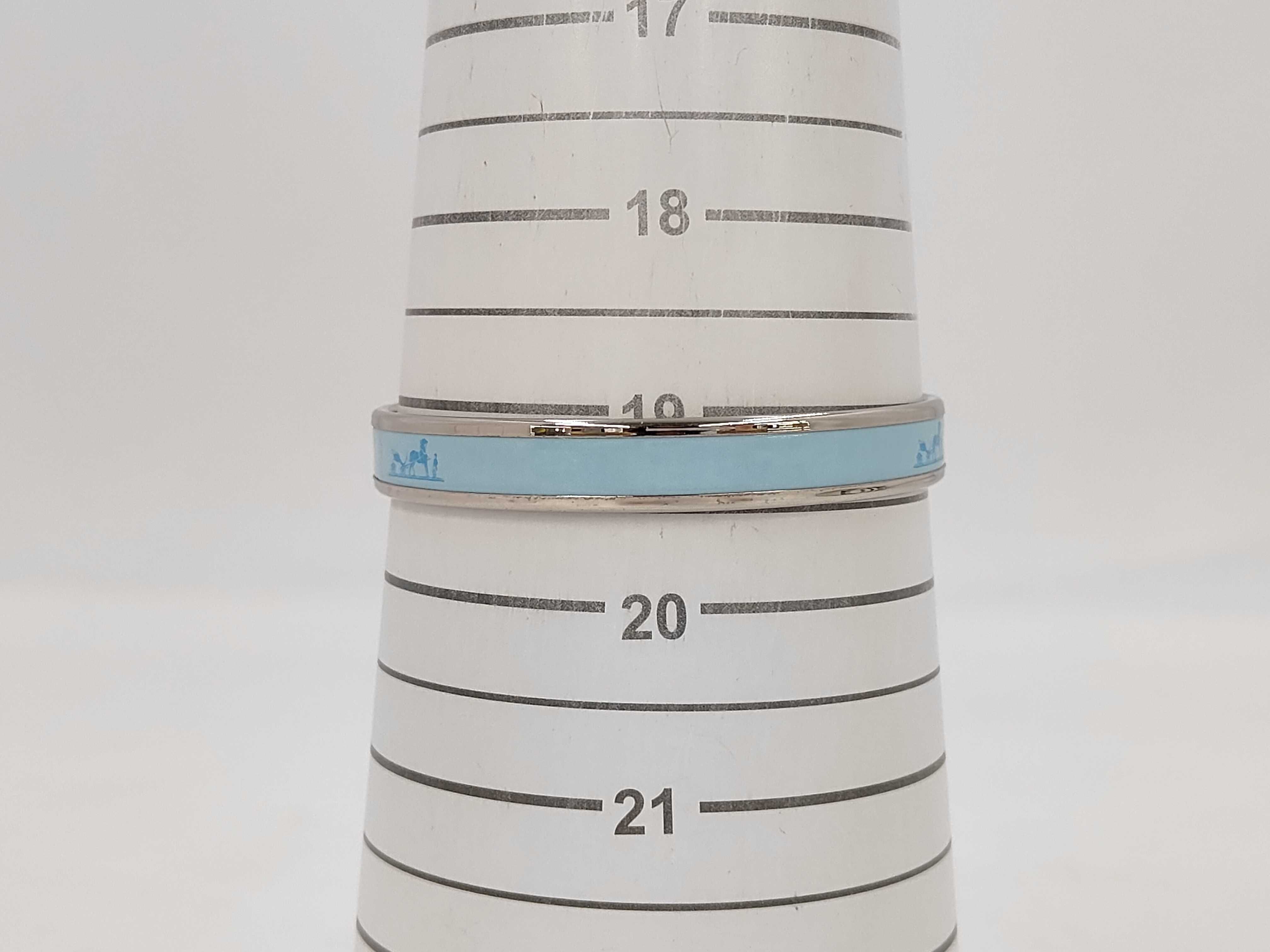 Email PM Bangle/Bracelet Sky Blue x Silver Bracelet/Bangle — view 5