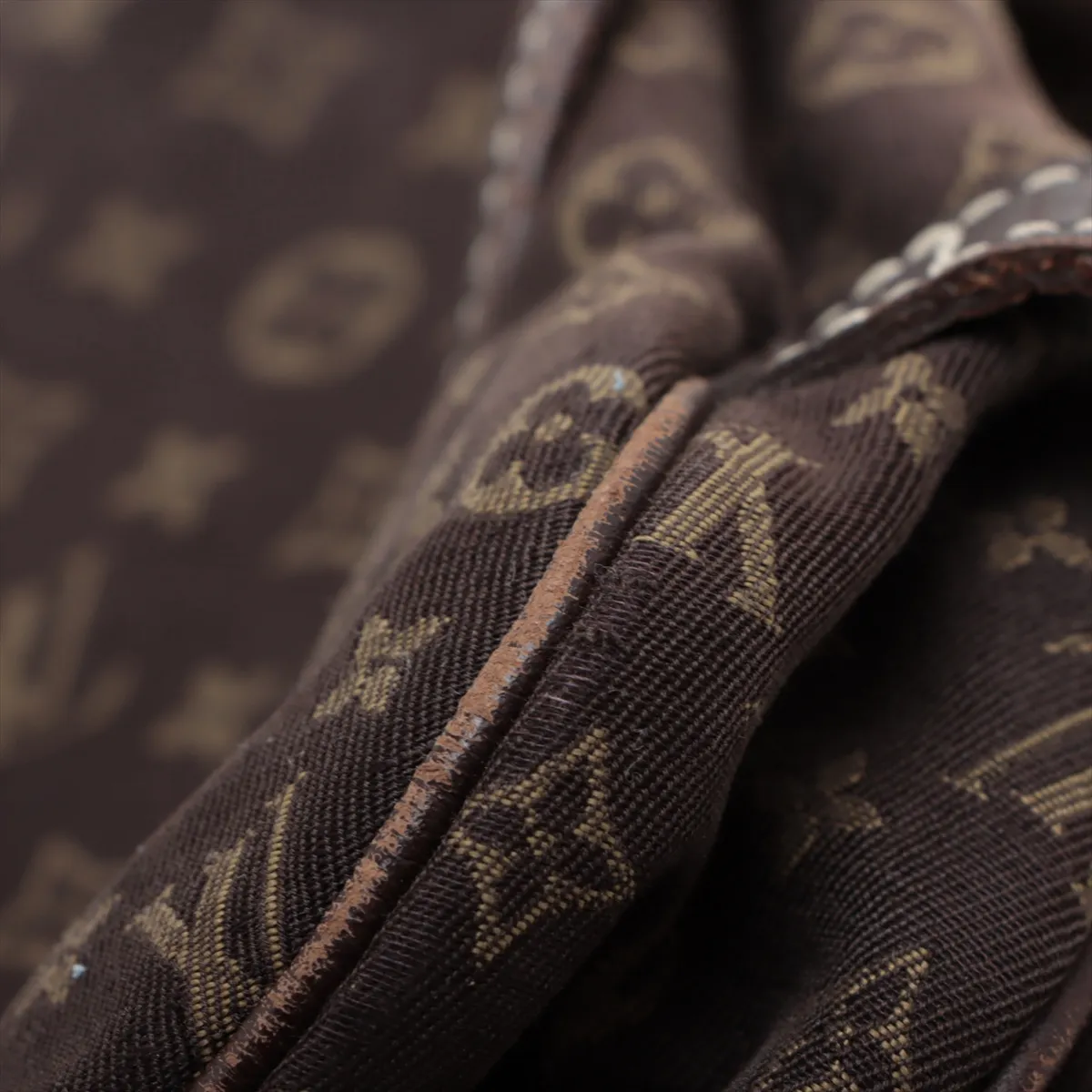 Monogram Mini Lin Saumur 30 M95227 MB1067 Brown — view 11