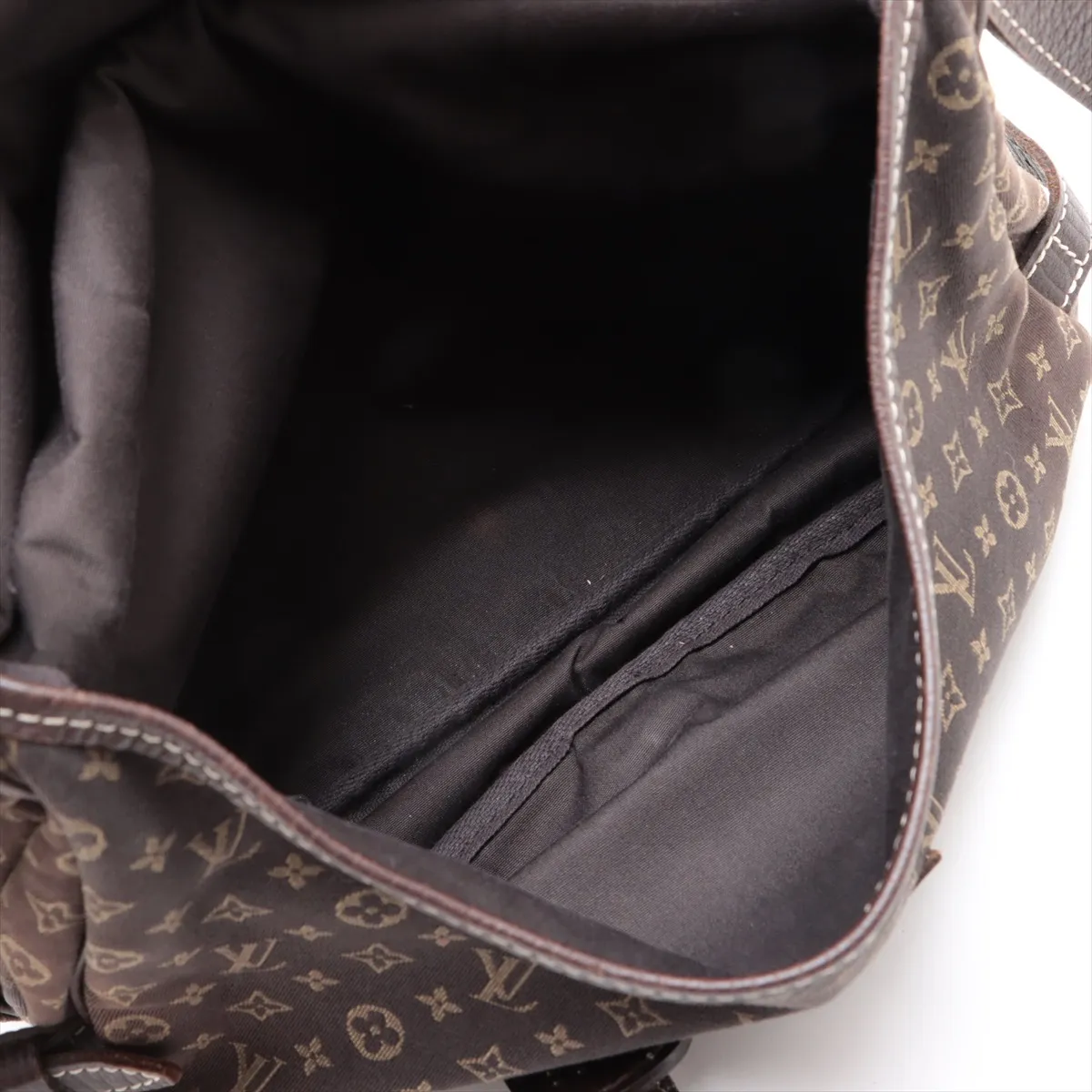 Monogram Mini Lin Saumur 30 M95227 MB1067 Brown — view 7
