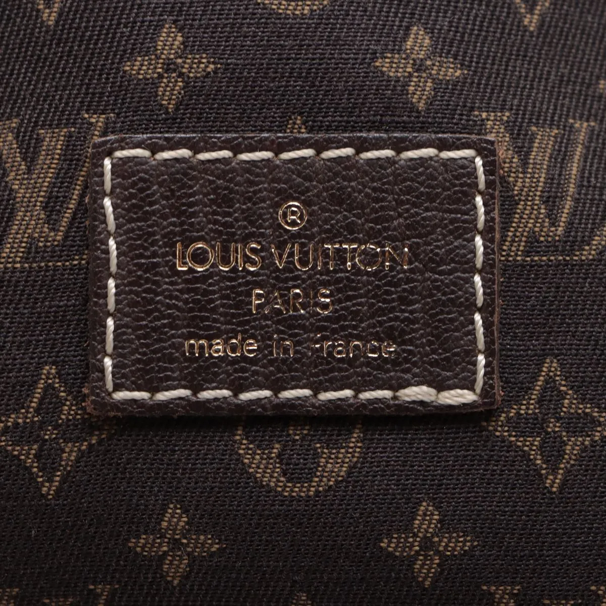 Monogram Mini Lin Saumur 30 M95227 MB1067 Brown — view 8