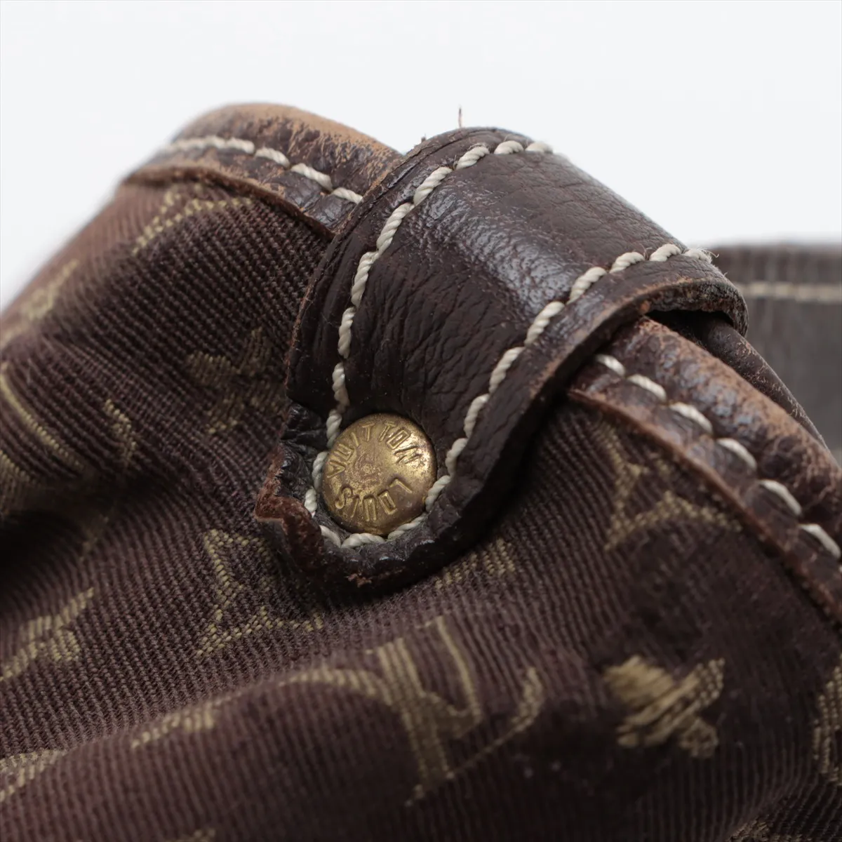Monogram Mini Lin Saumur 30 M95227 MB1067 Brown — view 9