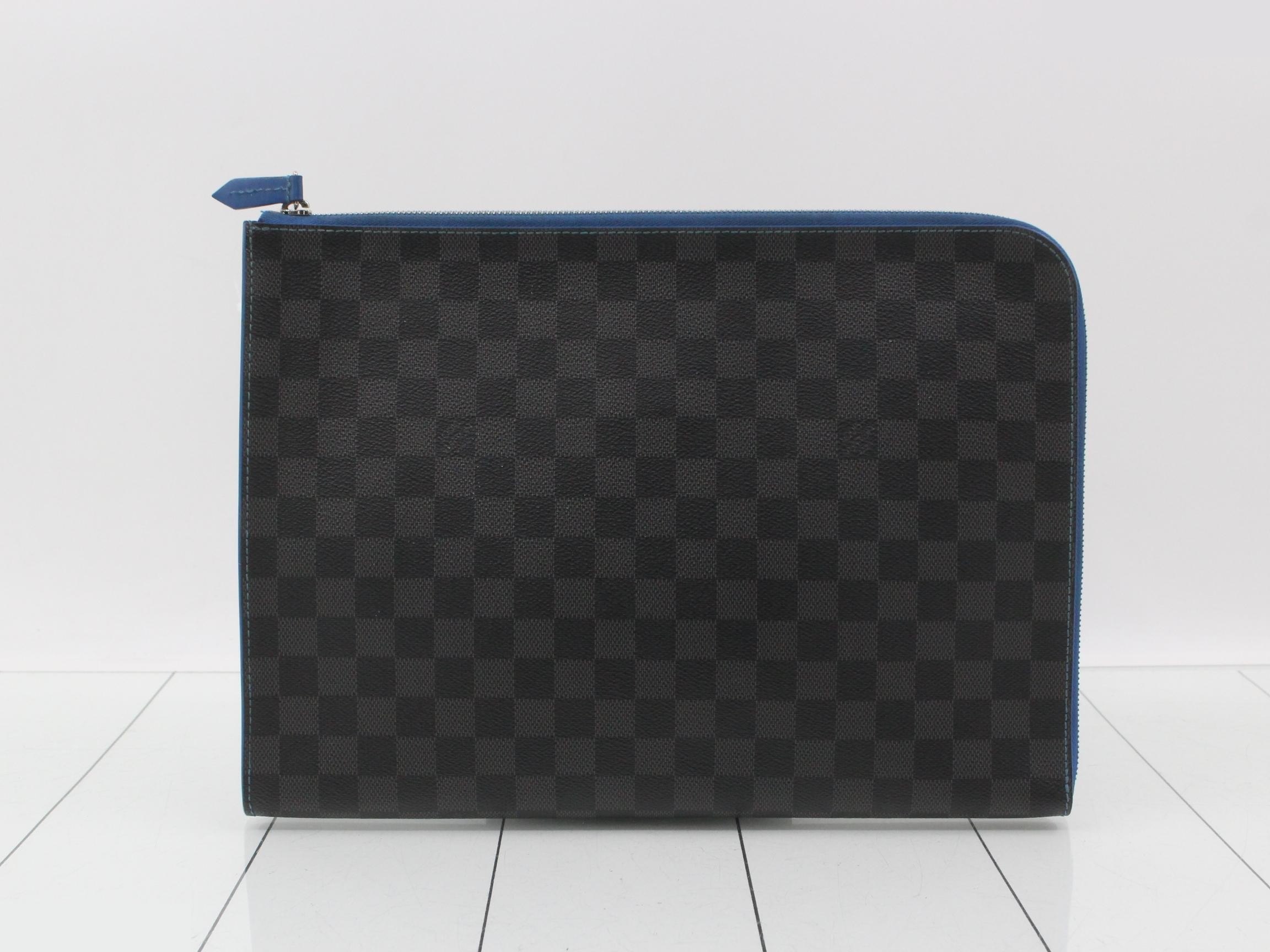 Damier Graphite Pochette Jour GM NM Clutch Bag