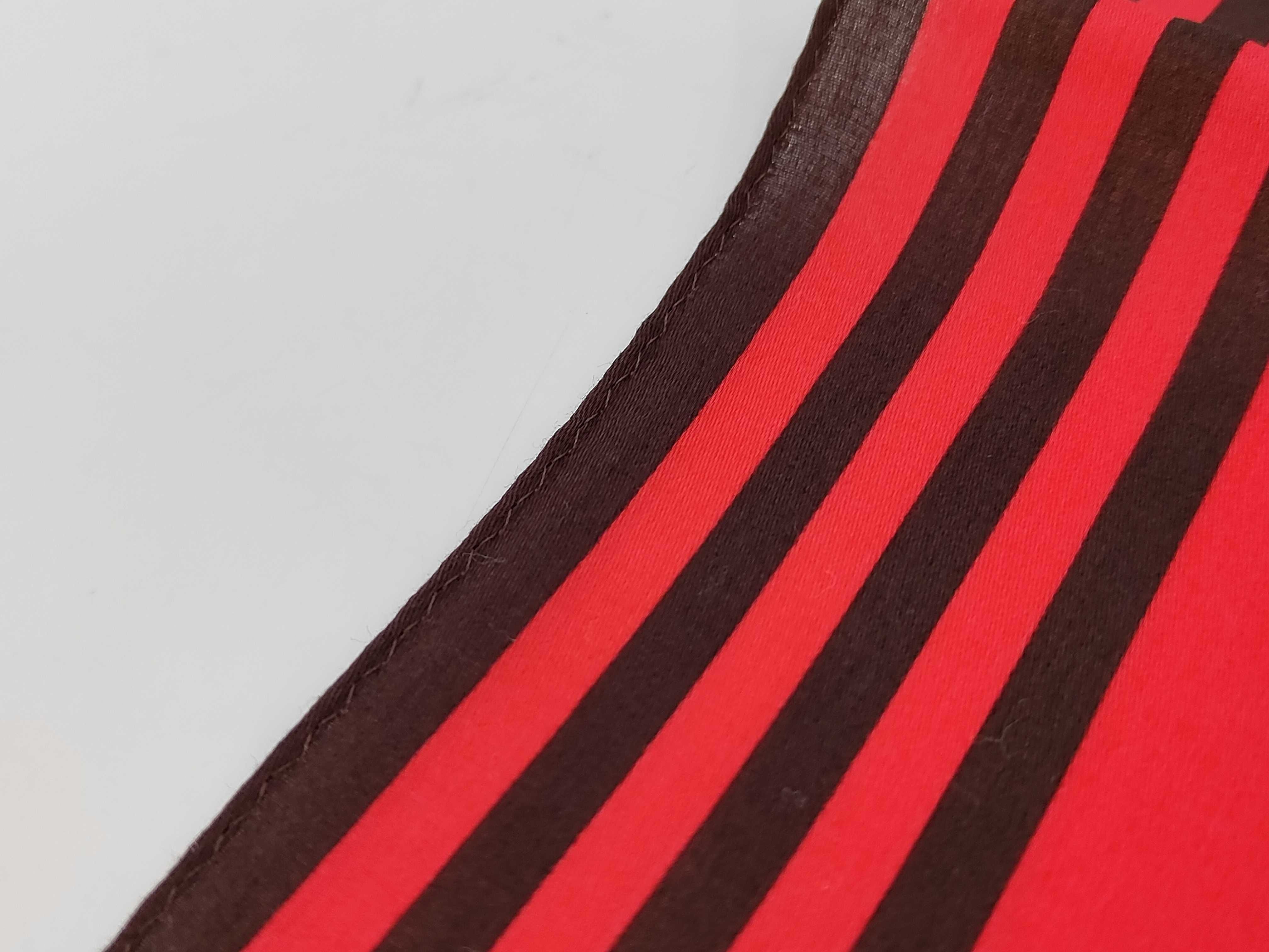 handkerchief/scarf (YSL, big logo, red) - other accessories. — view 4