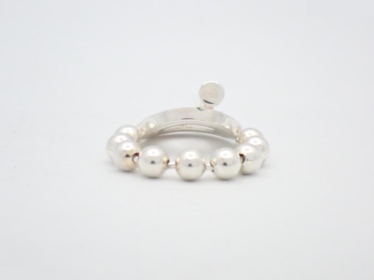 Ball chain ring, SV925, weight 6.4g, box and storage bag included, size 17 — view 2