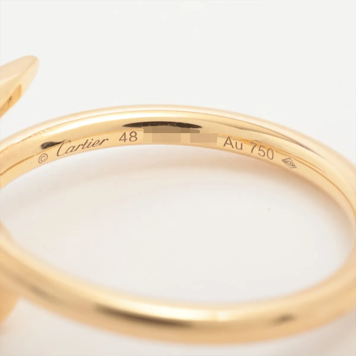 Just Ankle SM Ring 750(YG) 3.2g 48 280FHM — view 3