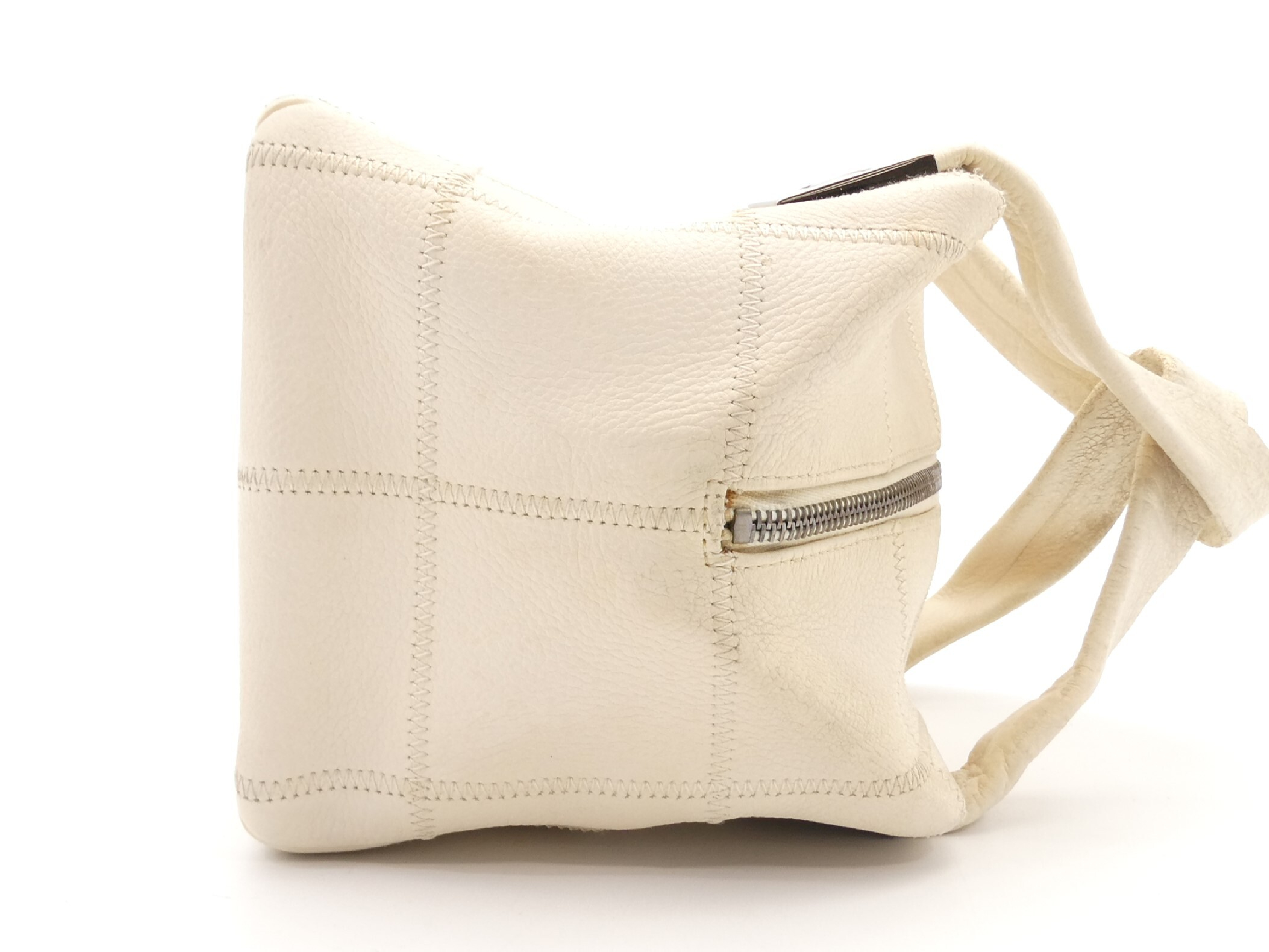 Chocolate Bar Coco Mark Leather Handbag — view 4