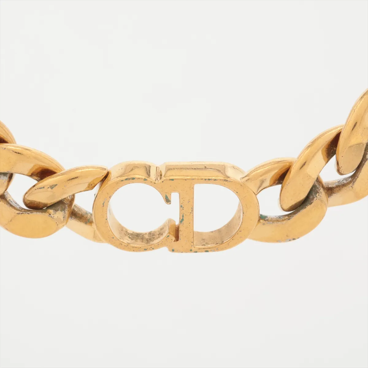 CD ICON Chain Link Necklace GP Gold — view 2