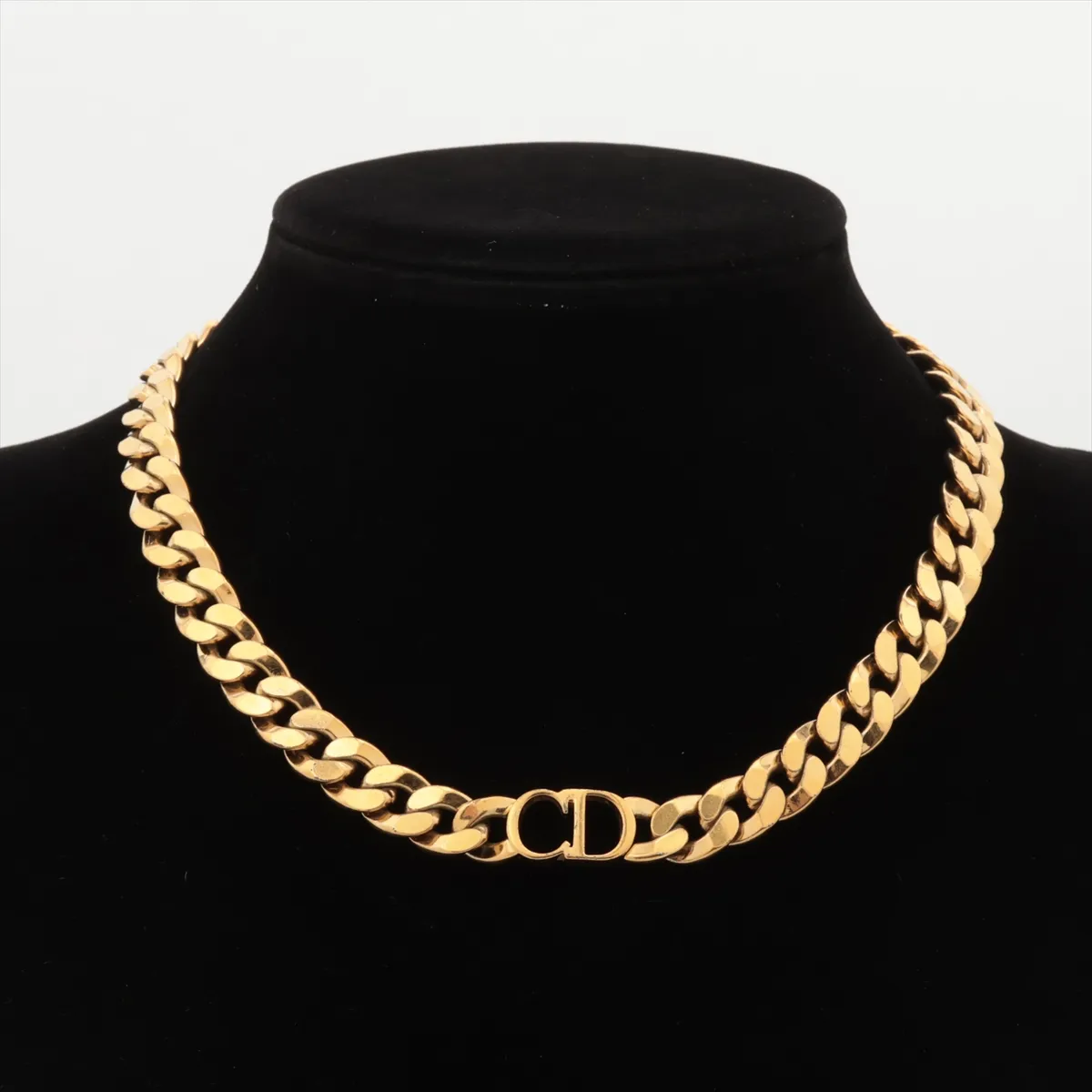CD ICON Chain Link Necklace GP Gold — view 6