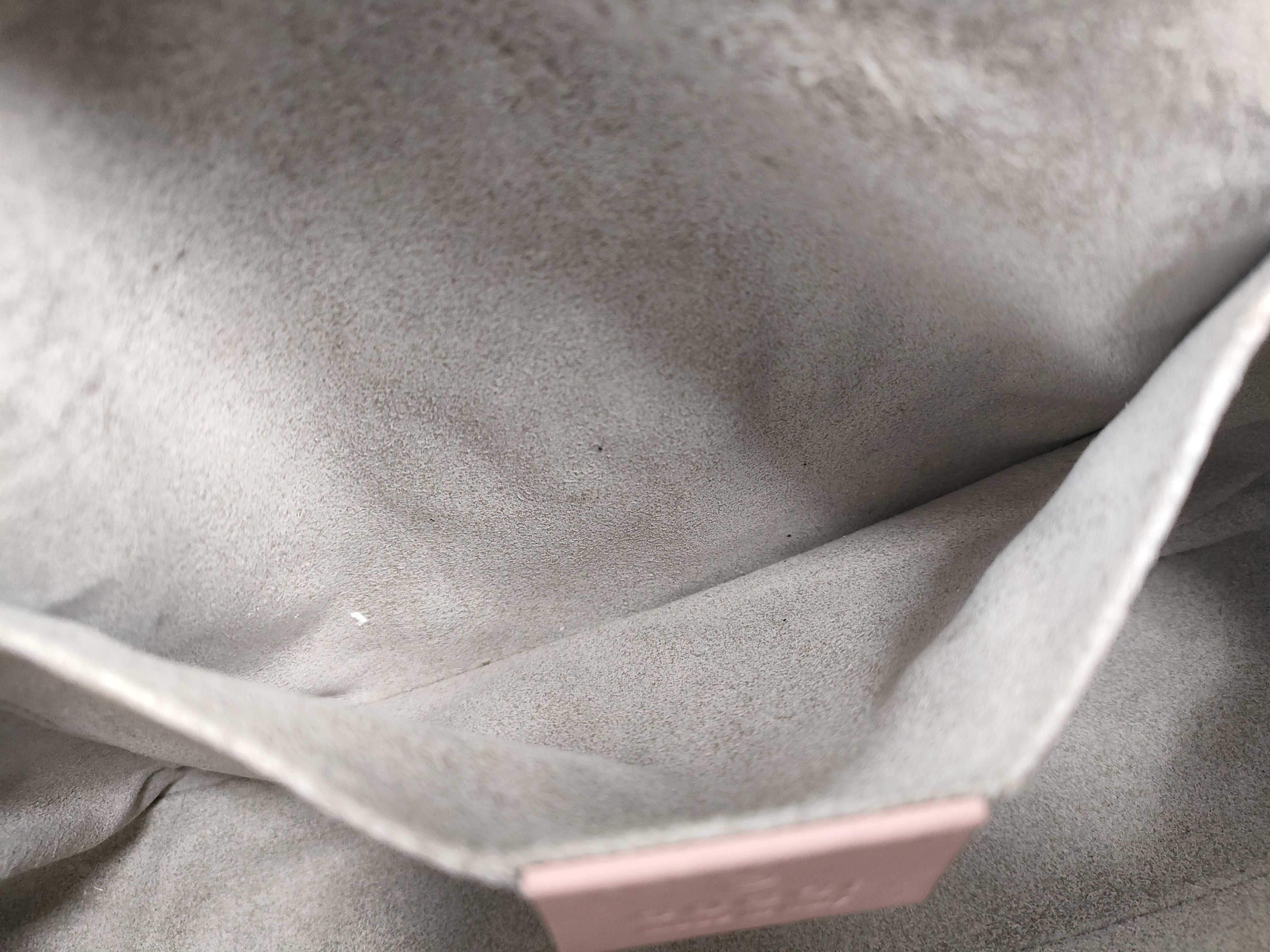 GG Marmont Leather Pink Shoulder Bag 447632 — view 11