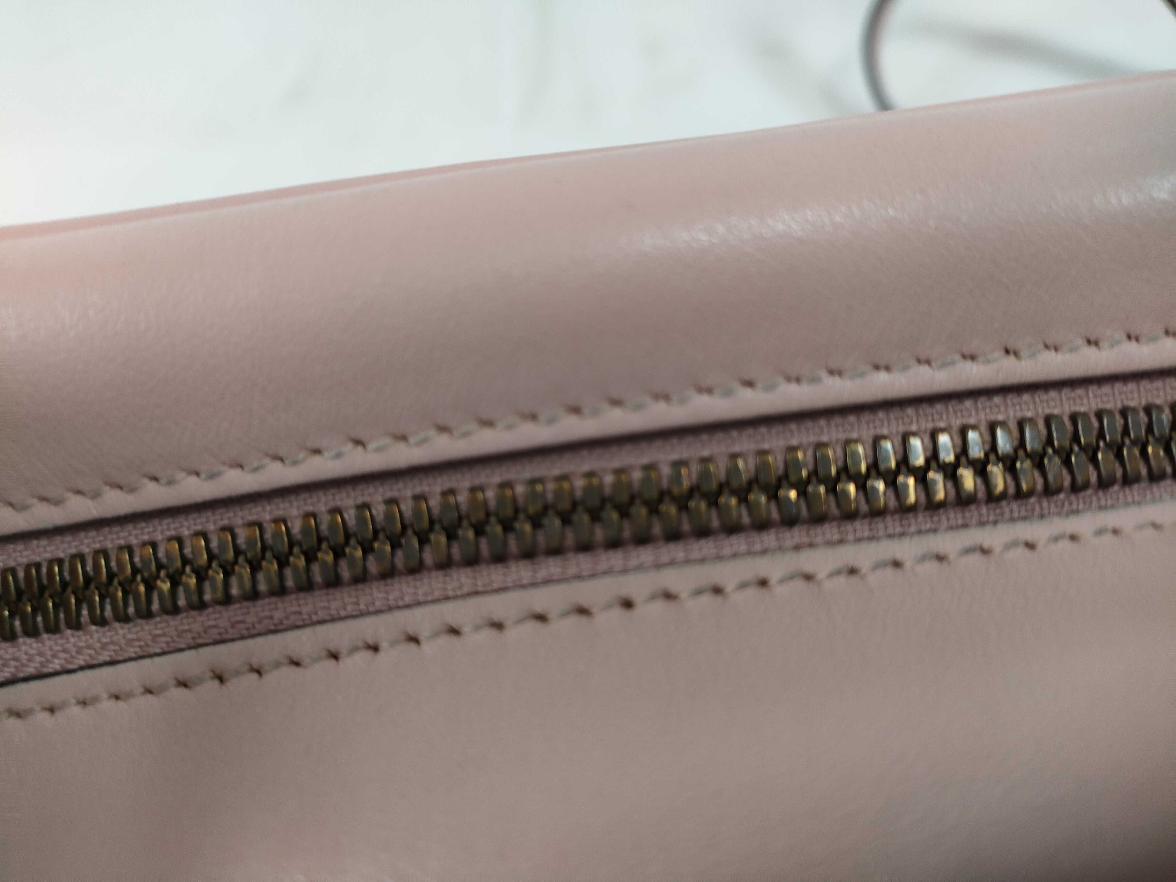GG Marmont Leather Pink Shoulder Bag 447632 — view 6