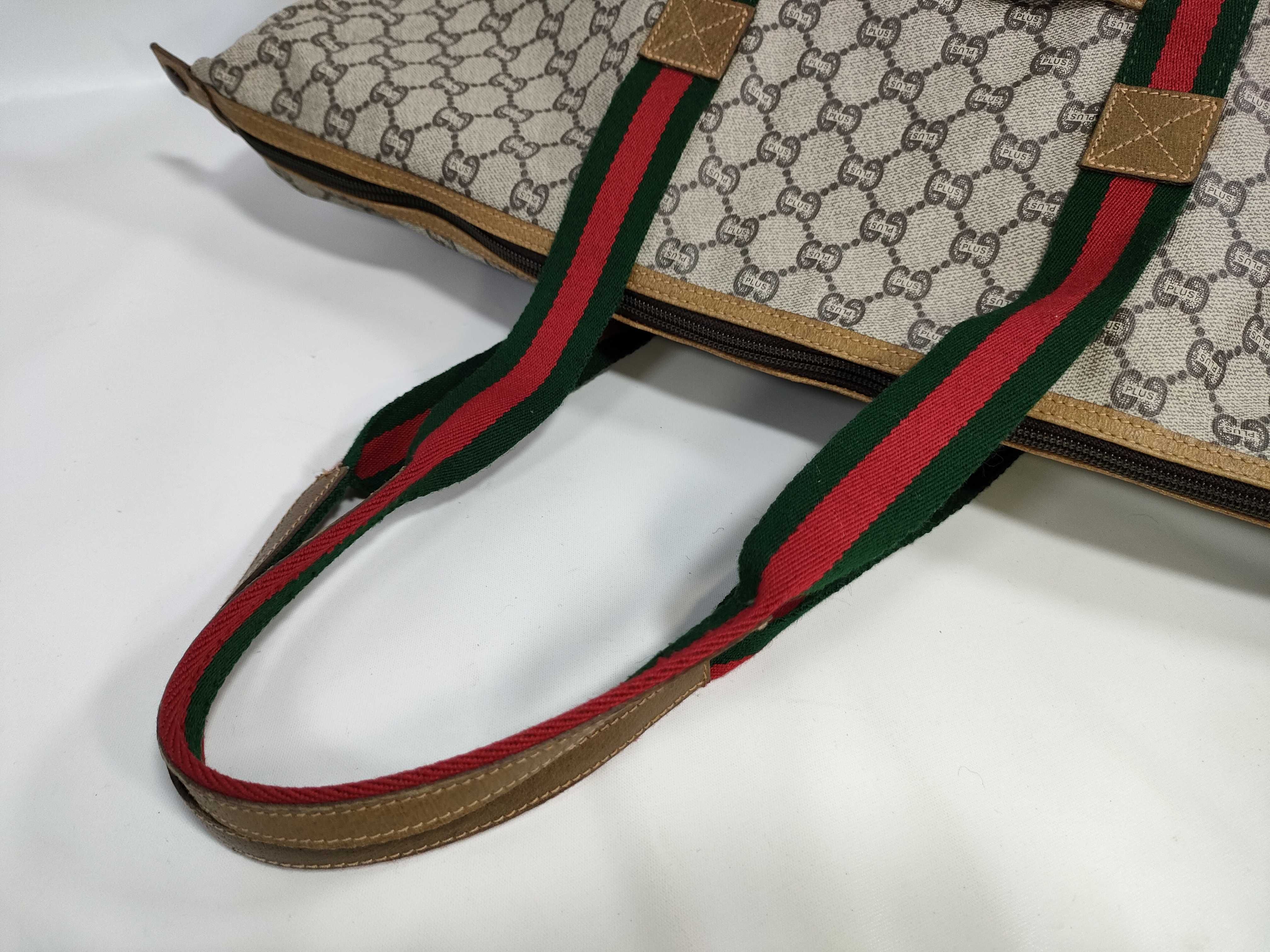 GG Supreme Sherry Gucci Plus Tote Bag — view 3