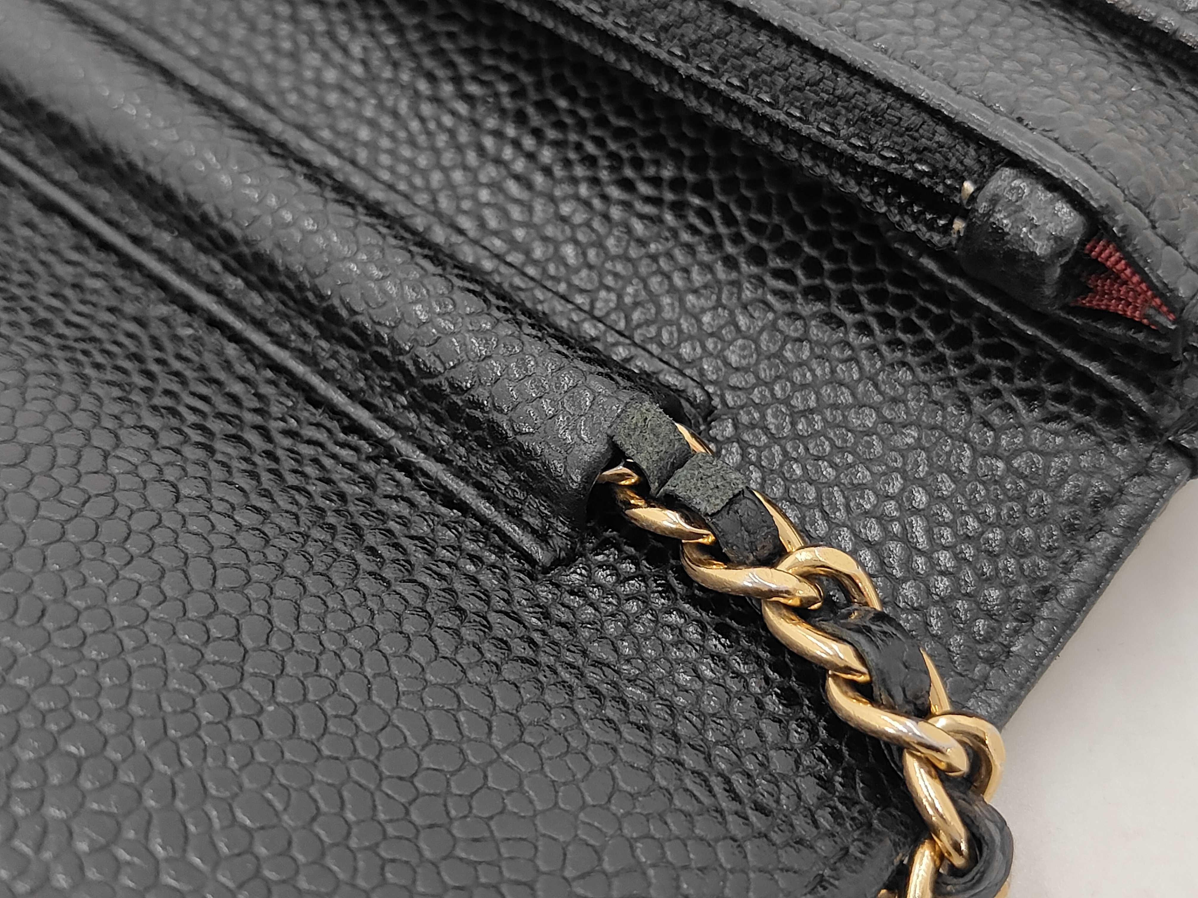 Caviar Chain Wallet Shoulder Bag — view 7
