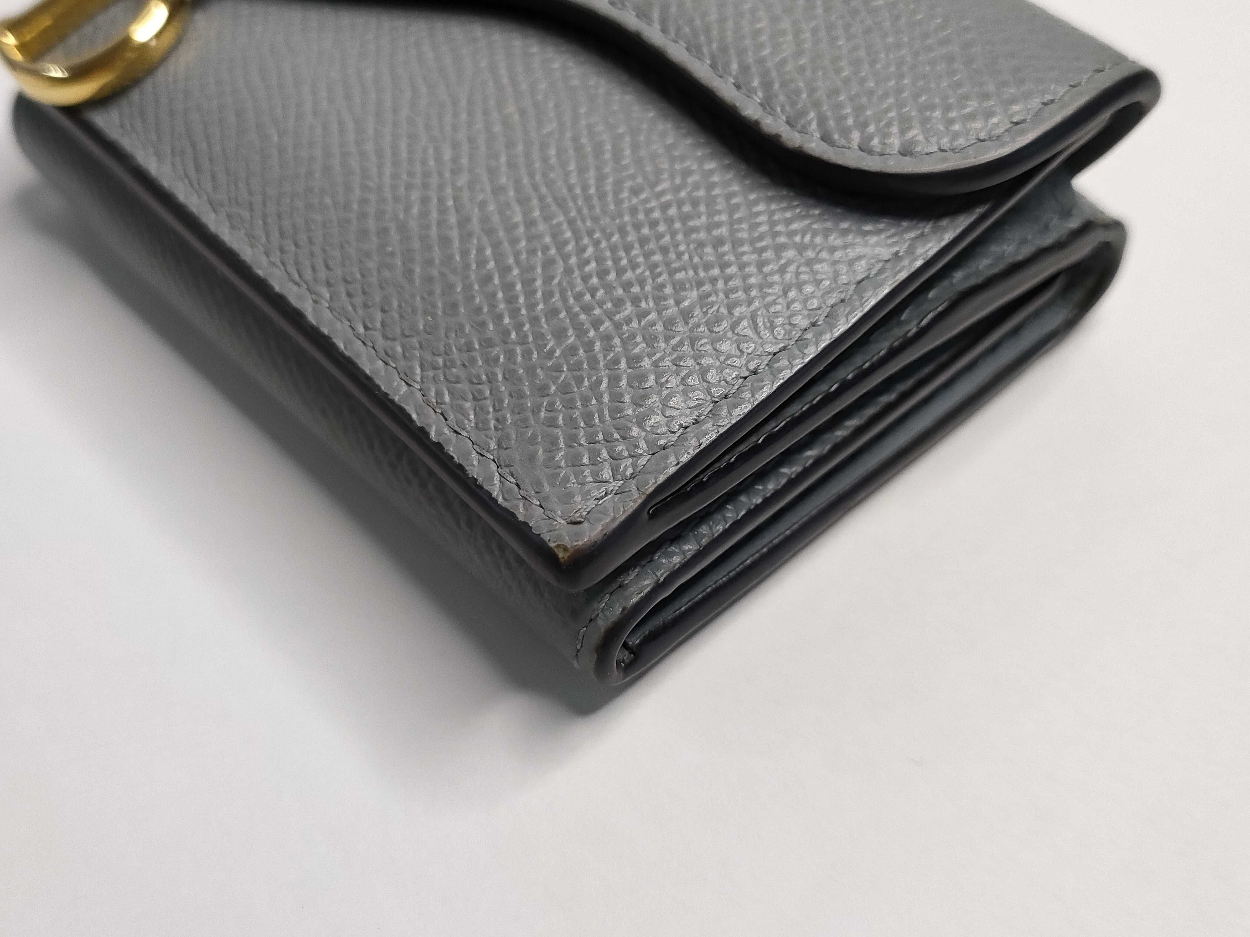 Saddle Compact Wallet Leather Wallet — view 3