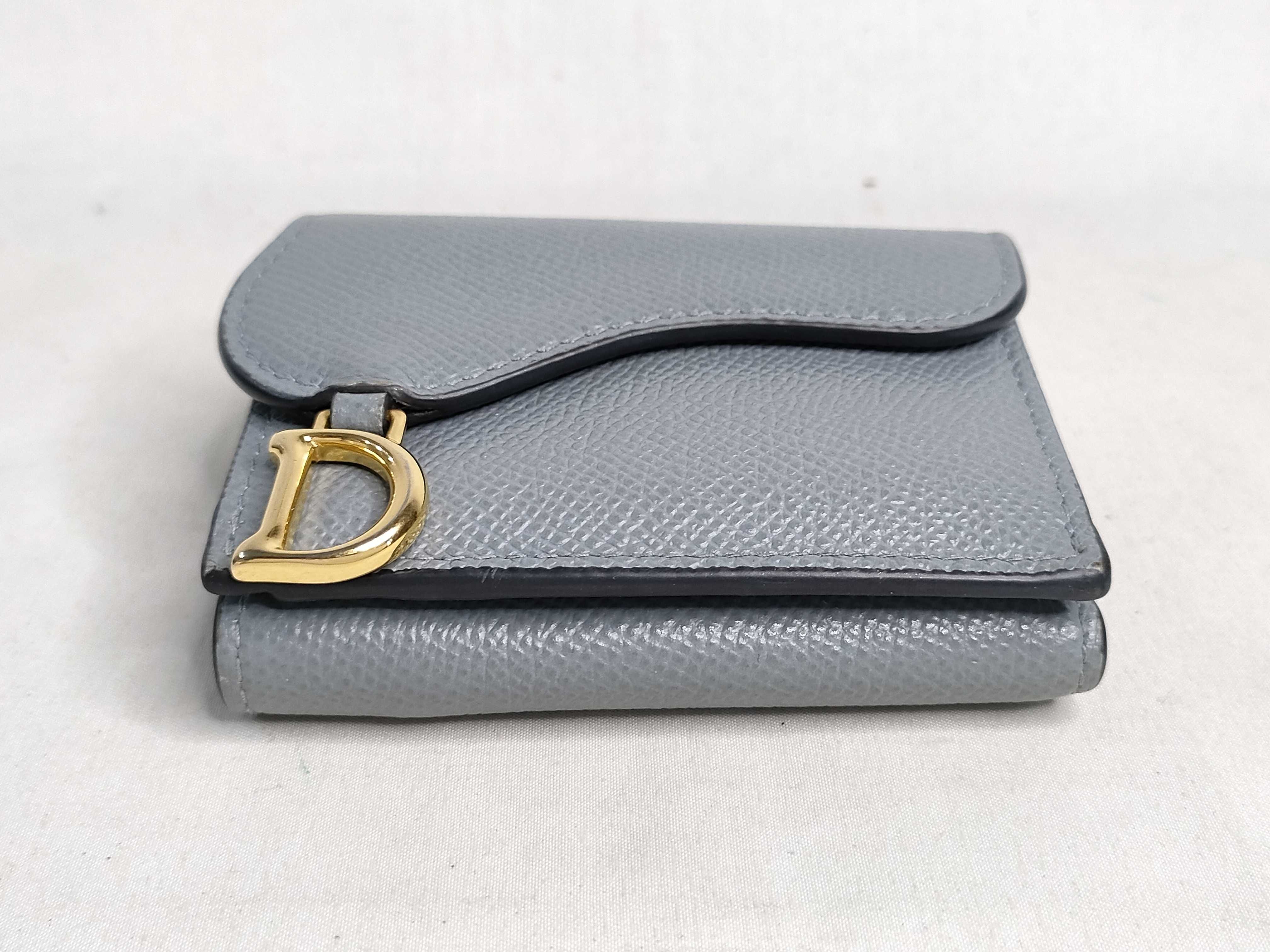 Saddle Compact Wallet Leather Wallet — view 4