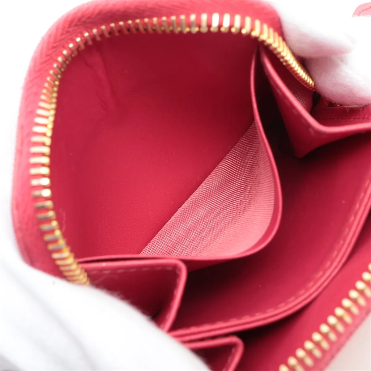 Vitello Move Leather Coin Case Pink — view 4