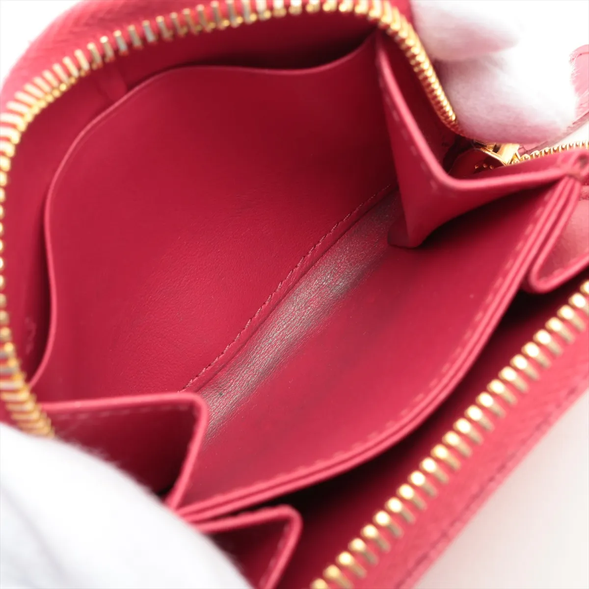 Vitello Move Leather Coin Case Pink — view 5