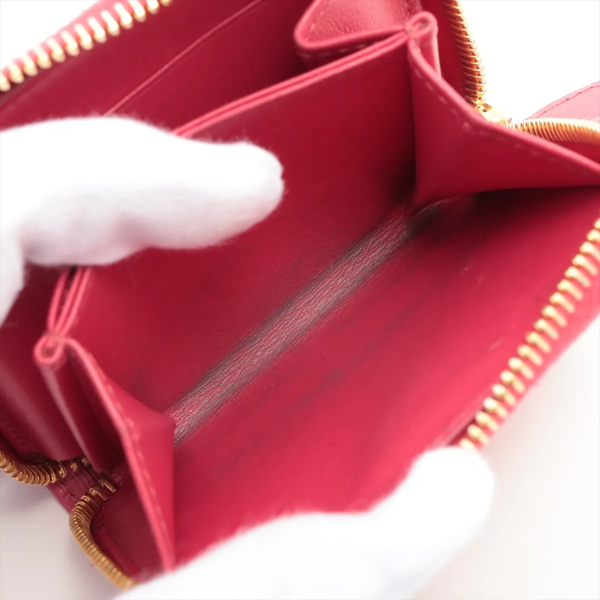Vitello Move Leather Coin Case Pink — view 6