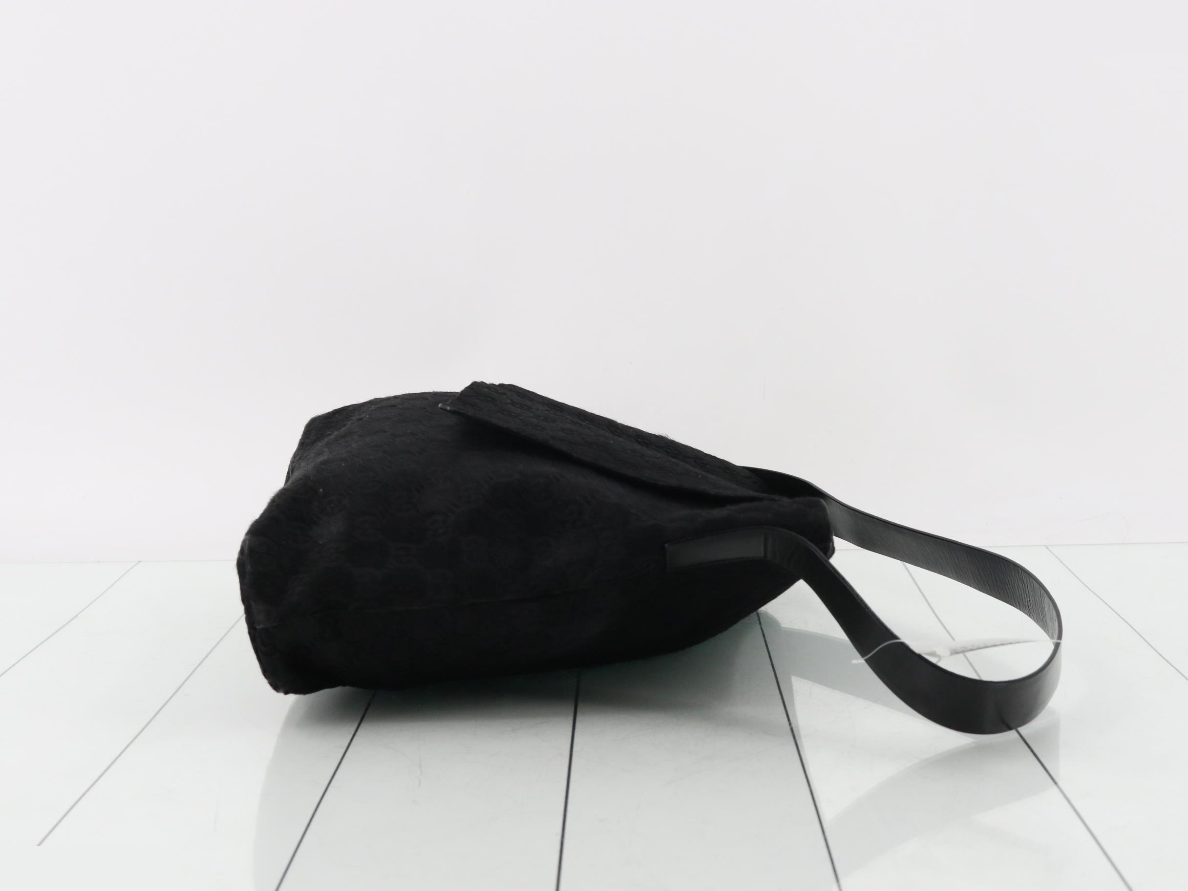 Calf hair messenger bag — view 3