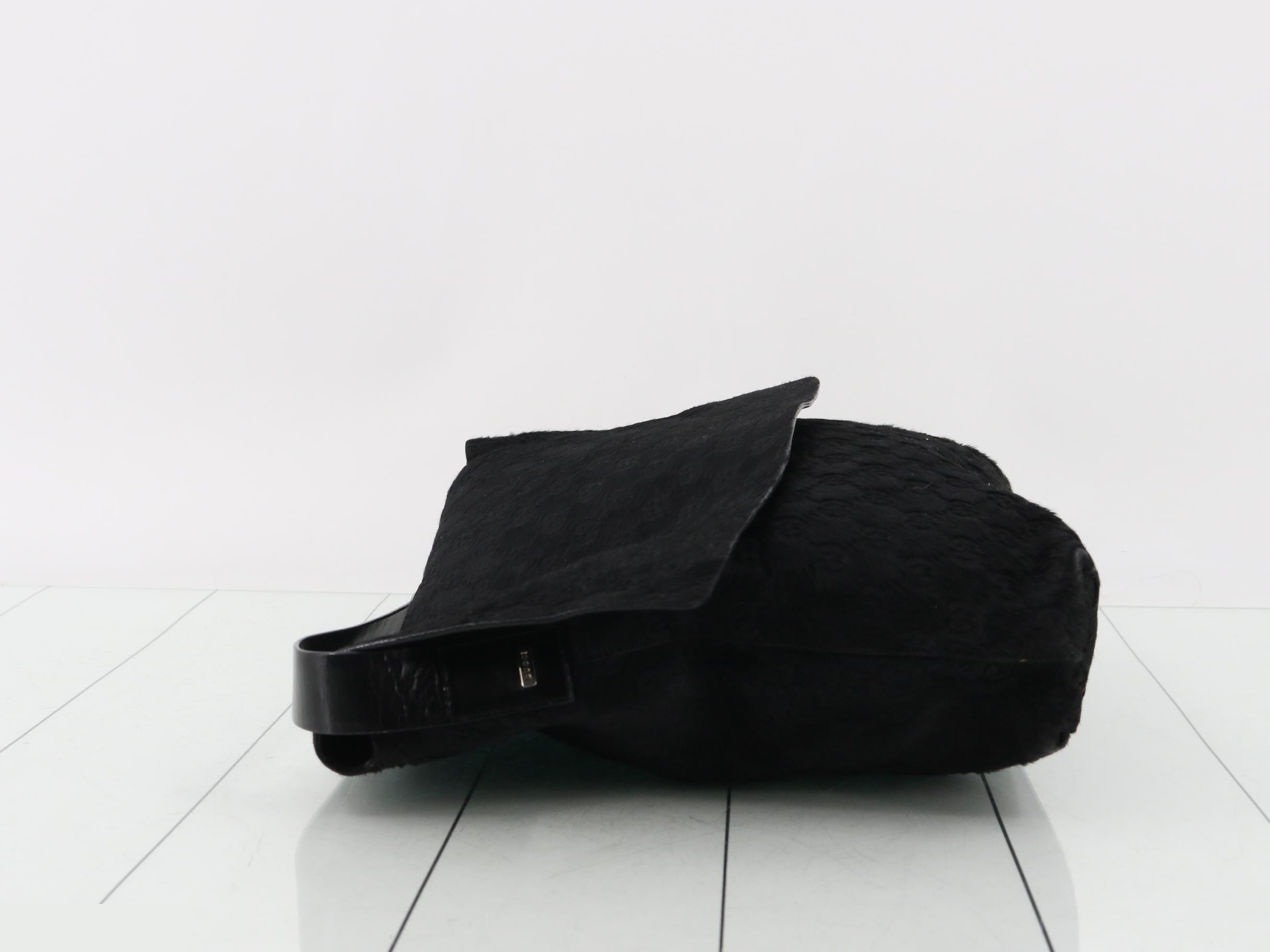 Calf hair messenger bag — view 4