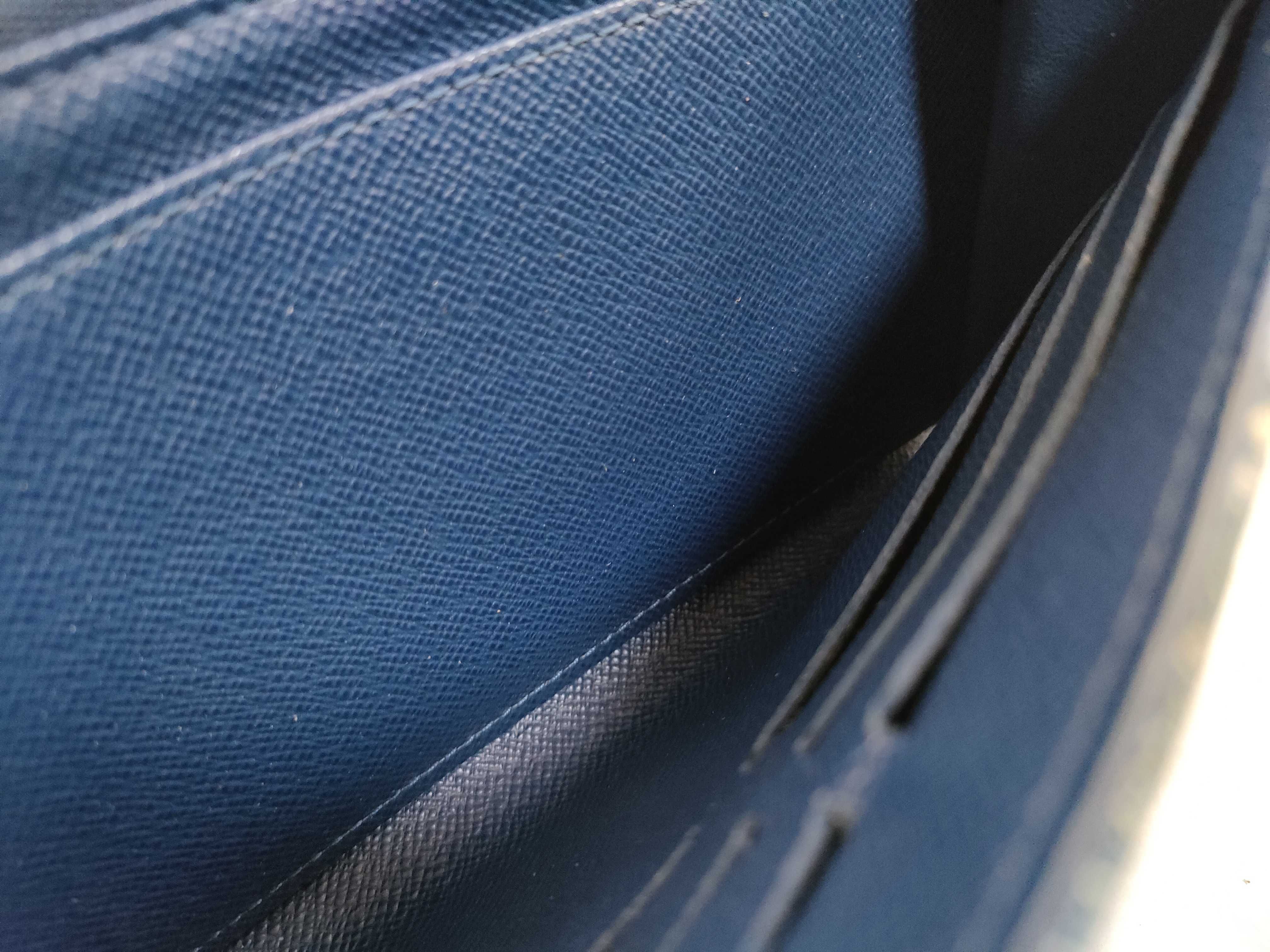 Long Wallet Monogram Jacquard Denim Wallet — view 12