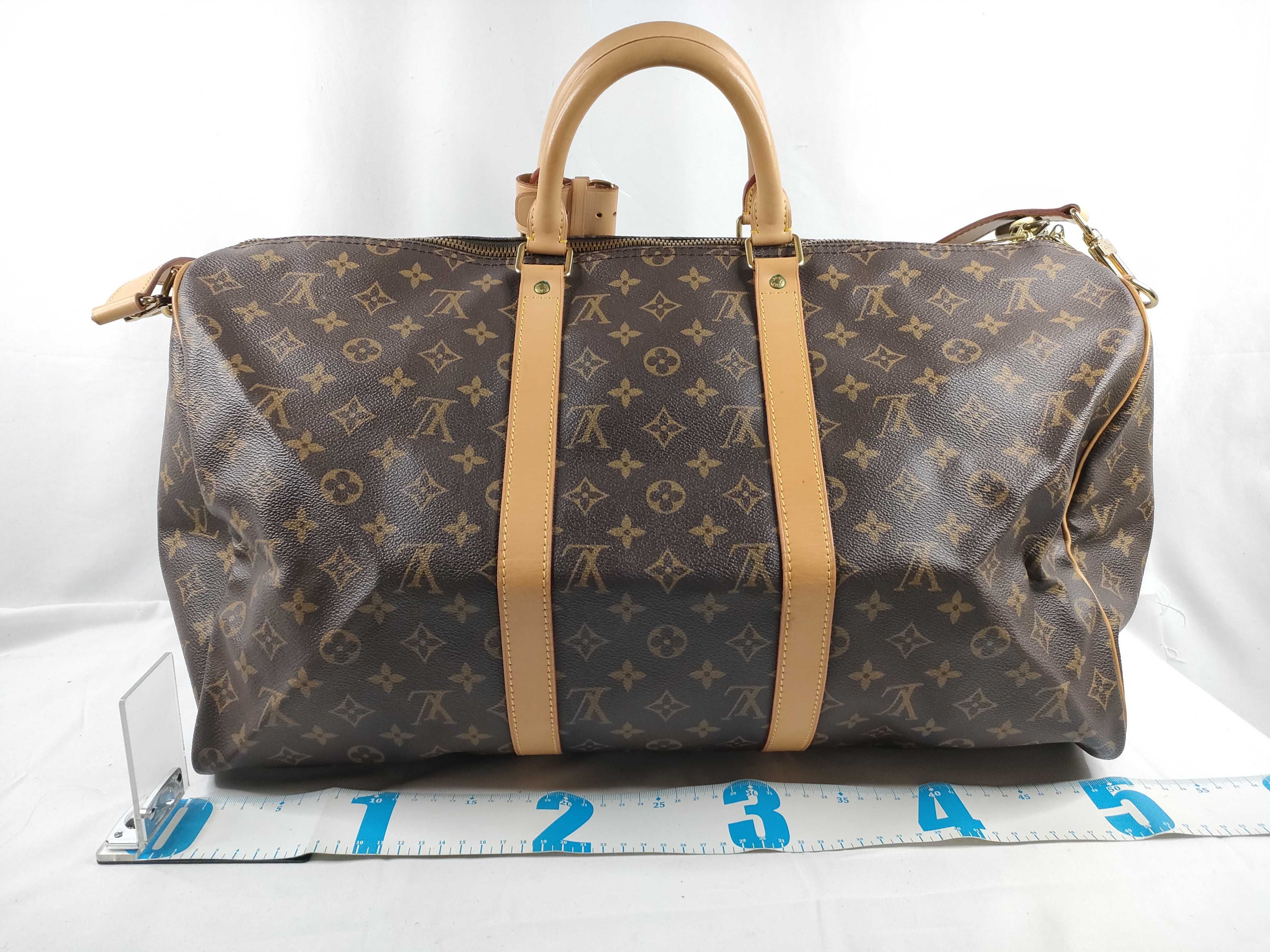 Monogram Keepall 50 M41426 TH1926 Brown Boston Bag — view 2