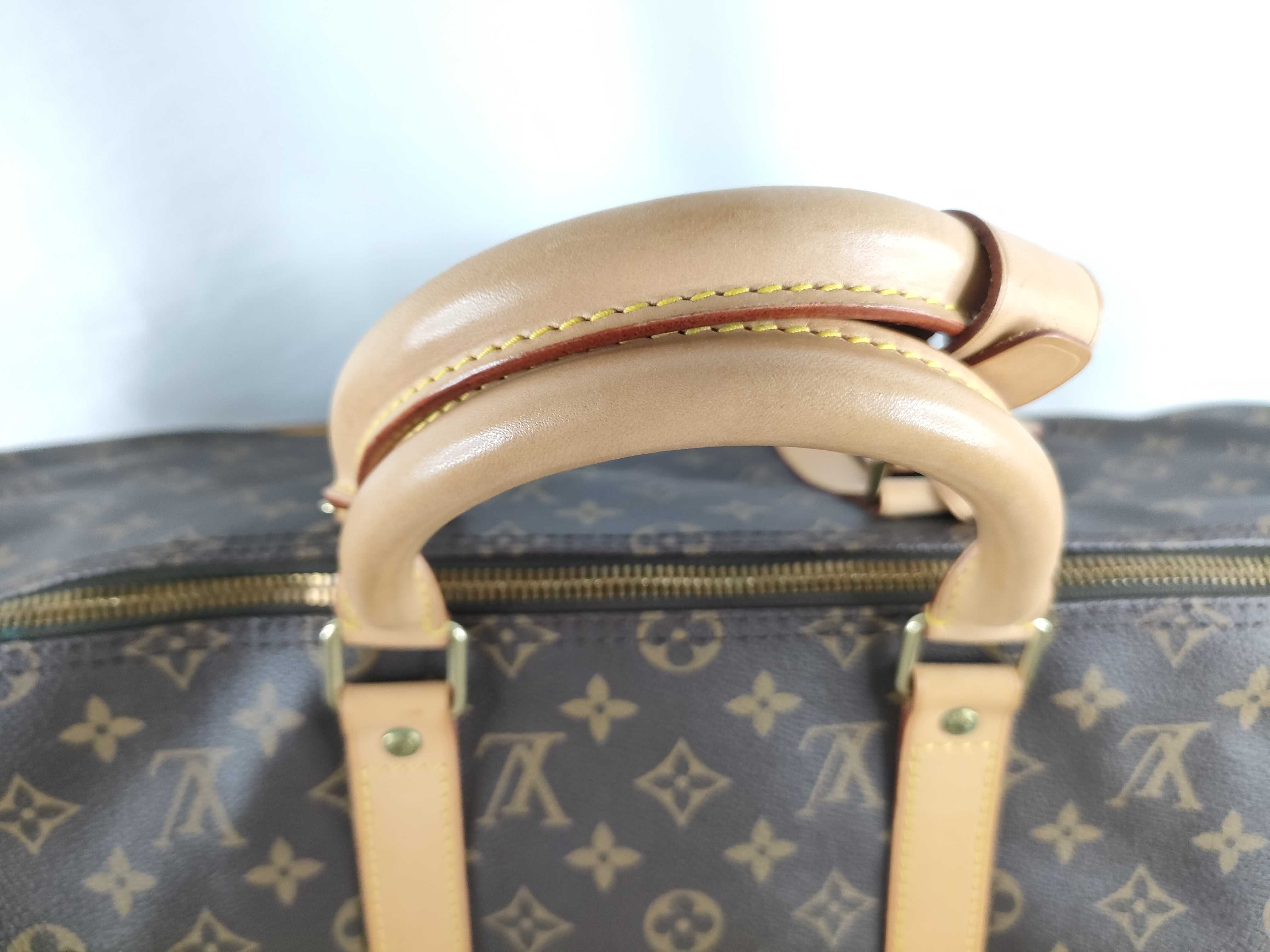 Monogram Keepall 50 M41426 TH1926 Brown Boston Bag — view 7
