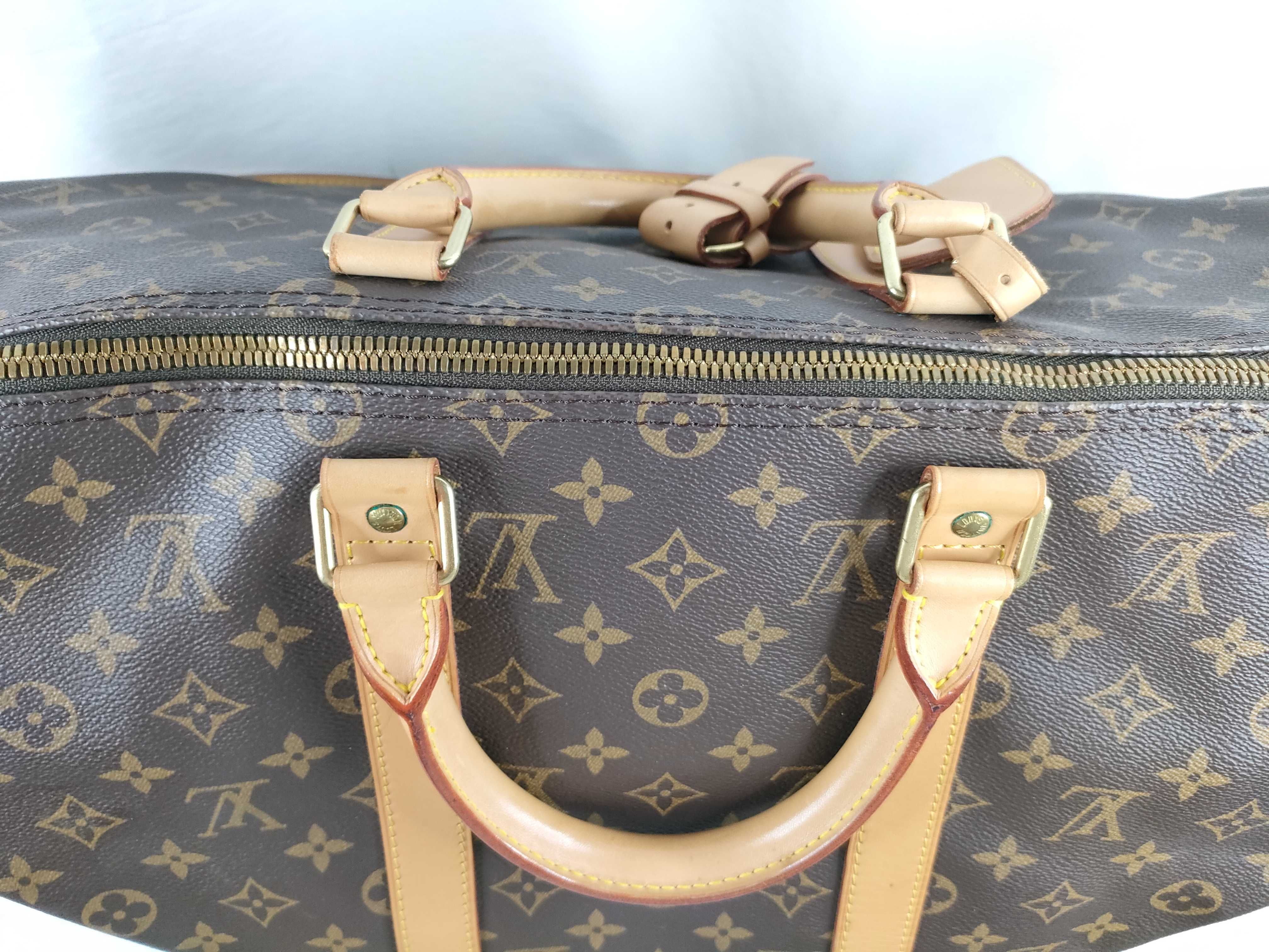 Monogram Keepall 50 M41426 TH1926 Brown Boston Bag — view 9
