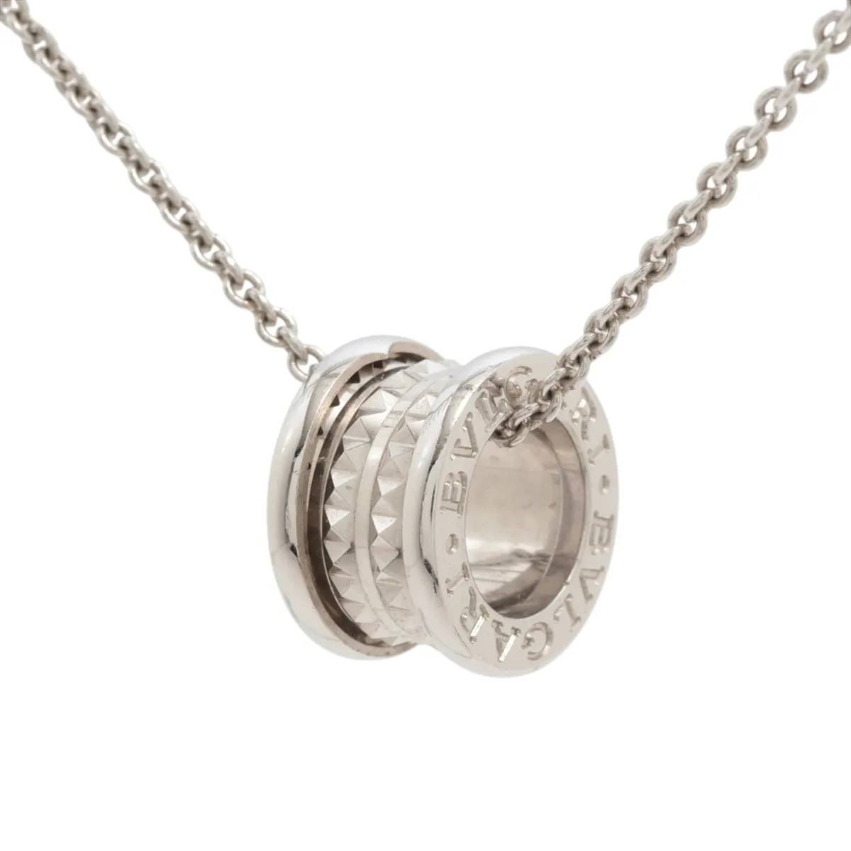 B.zero1 Save the Children Charity Necklace, 925 Sterling Silver, 10.5g. Shows signs of wear including