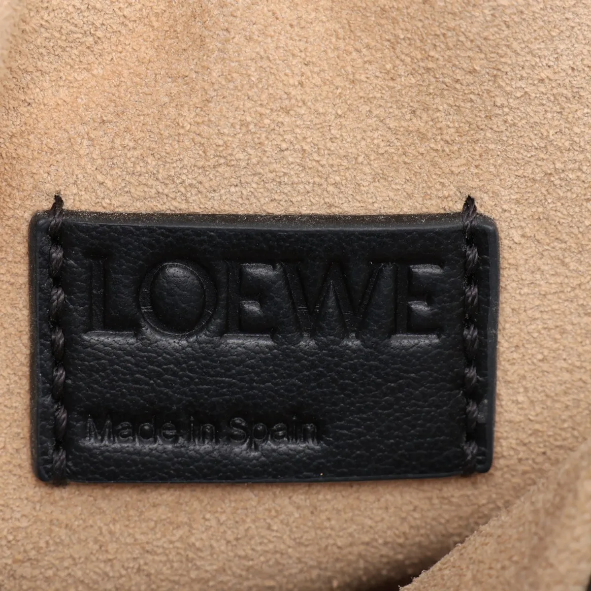 Flamenco Clutch Leather Shoulder Bag Black — view 7