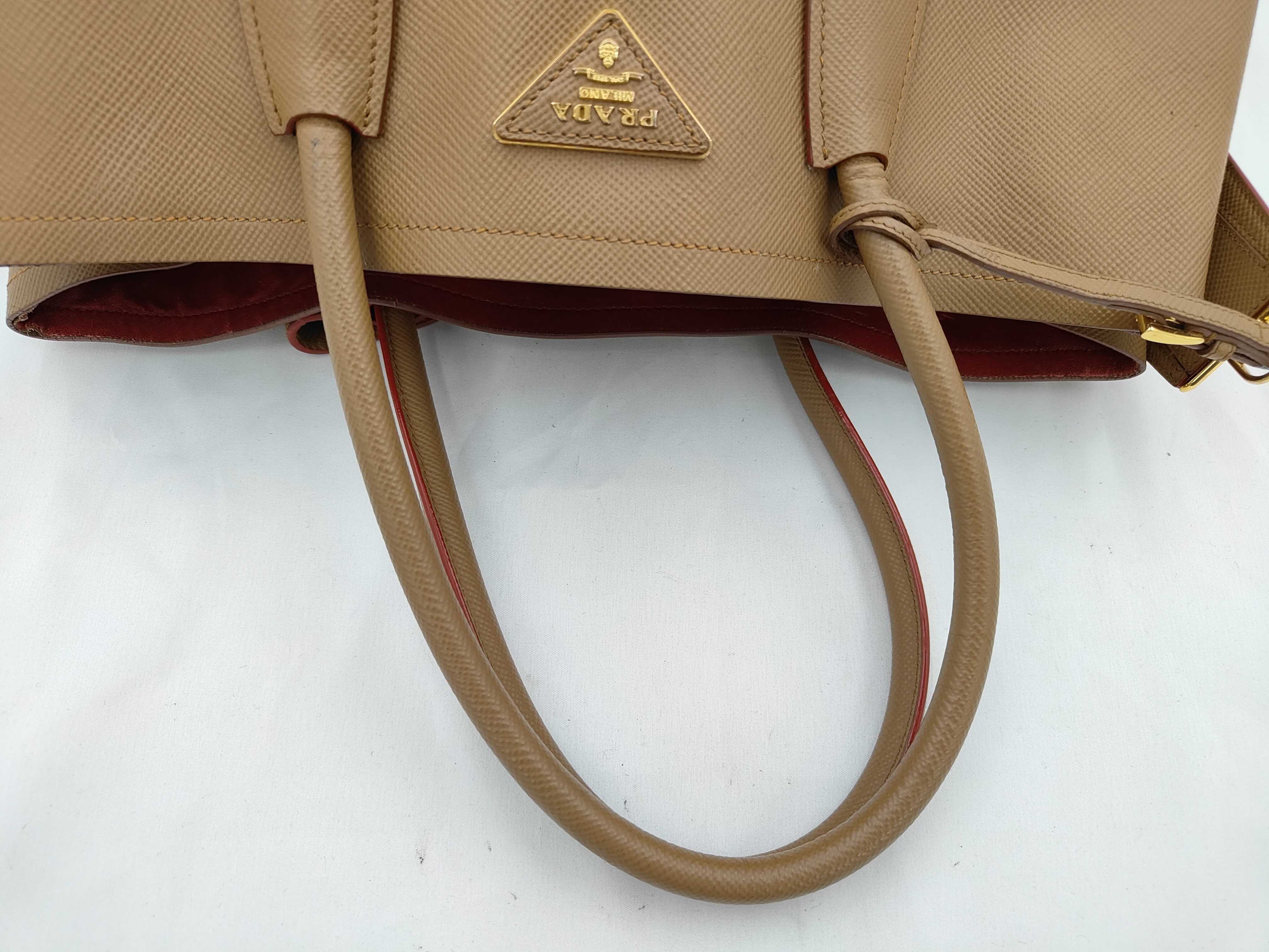 Saffiano Double Medium Tote Bag — view 3