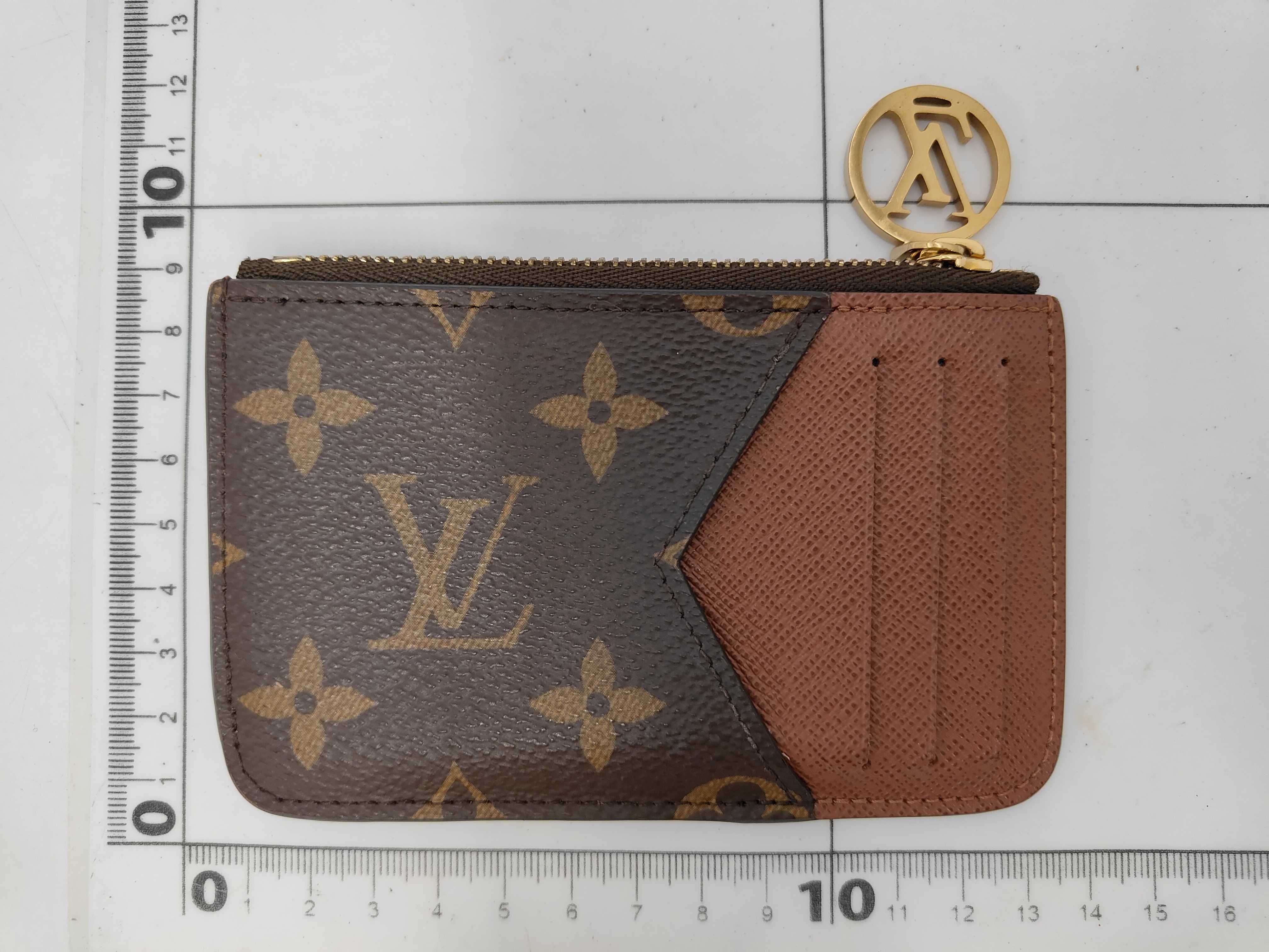 Monogram Portecartes Romy IC Chip Card Case — view 2