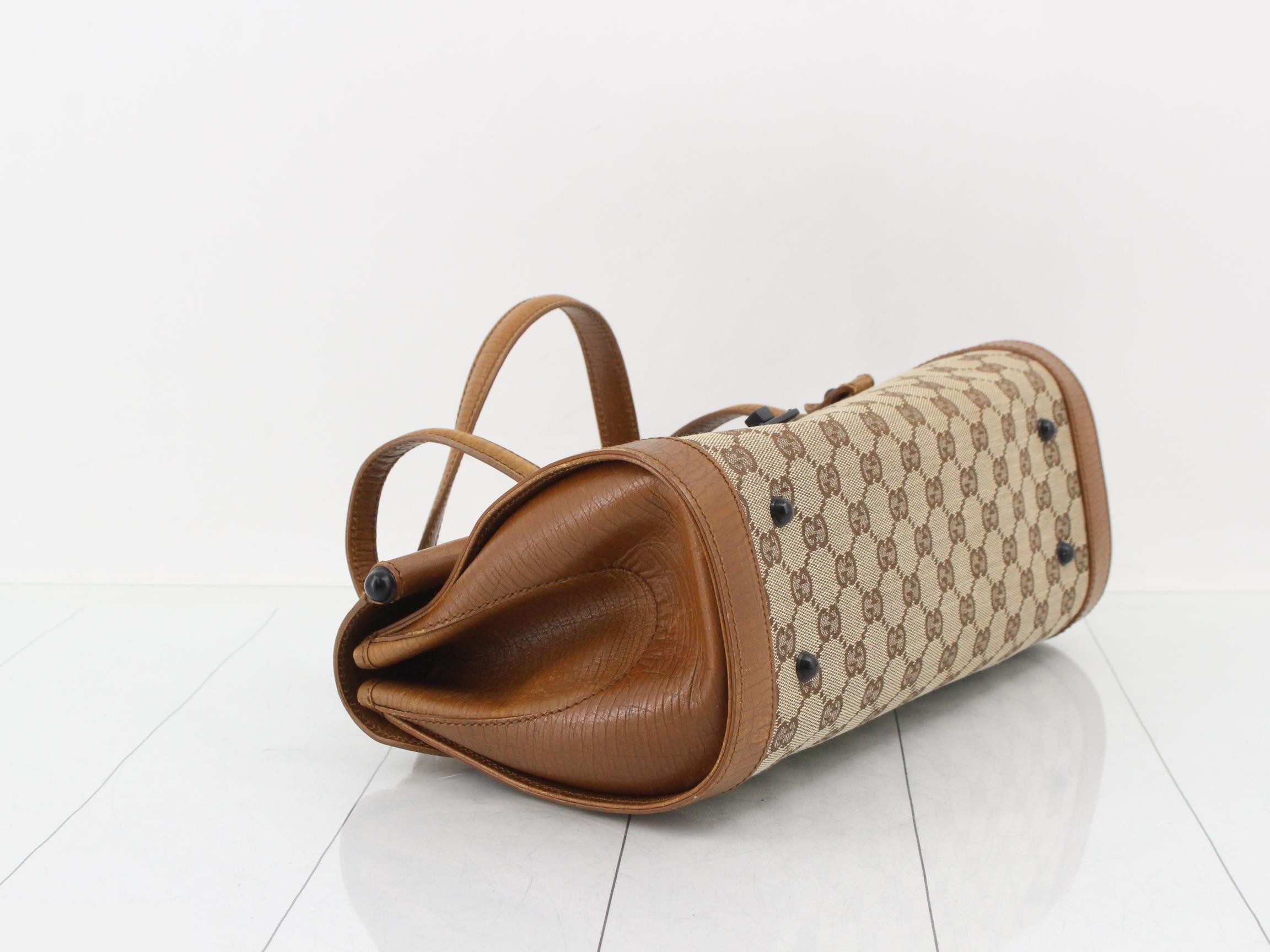 GG Canvas Bamboo Shoulder Bag — view 5
