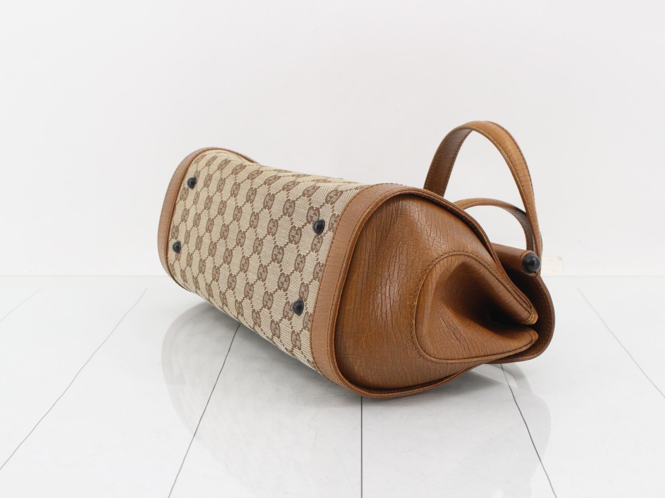 GG Canvas Bamboo Shoulder Bag — view 6