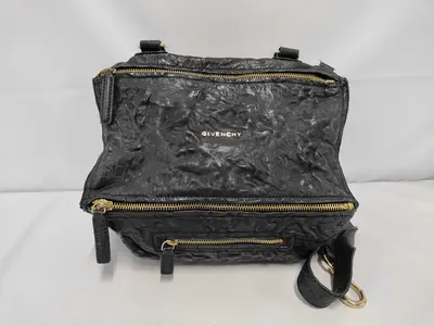 Pandora Black Leather 2-Way Tote Bag