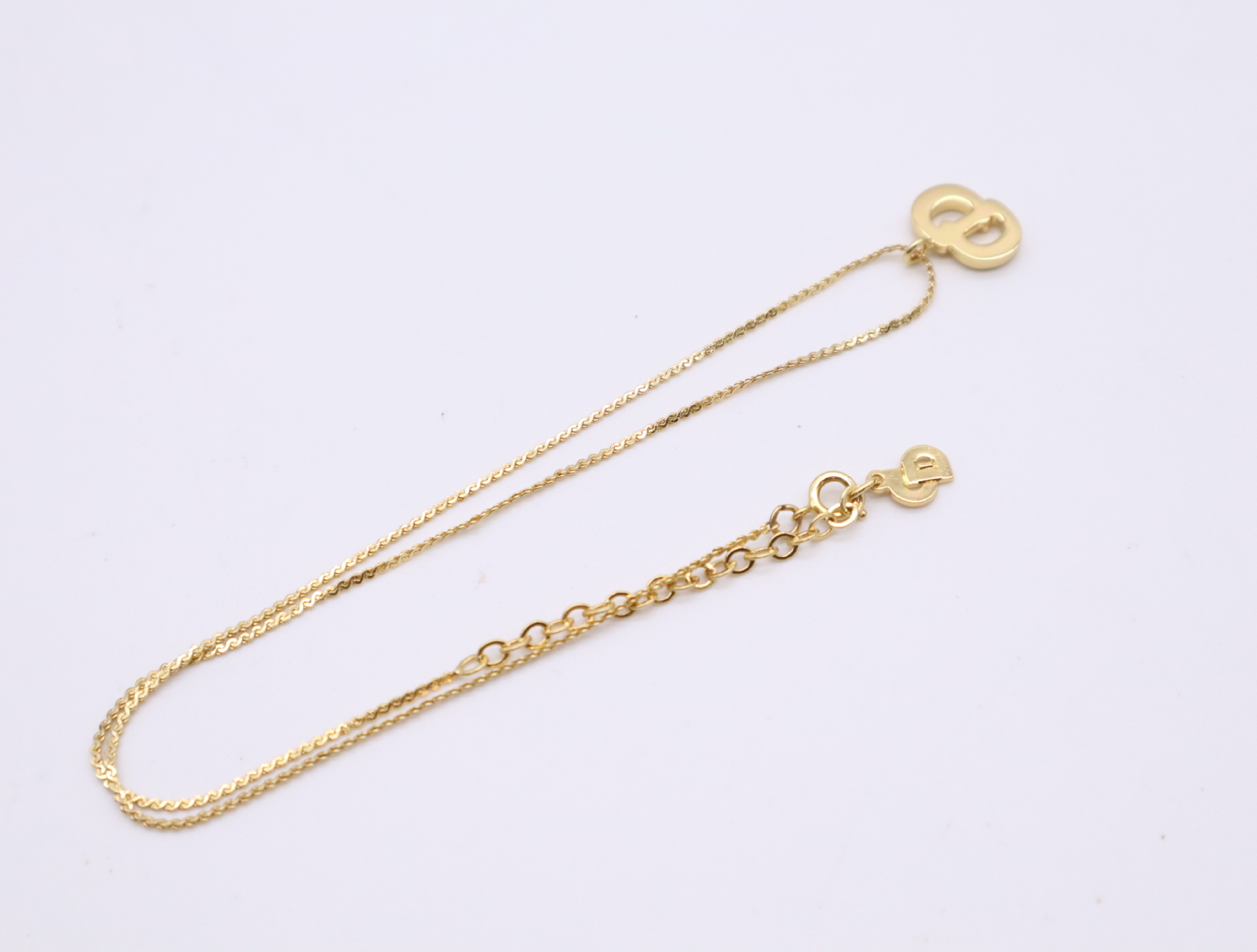 GPCD logo rhinestone necklace, with box. — view 2